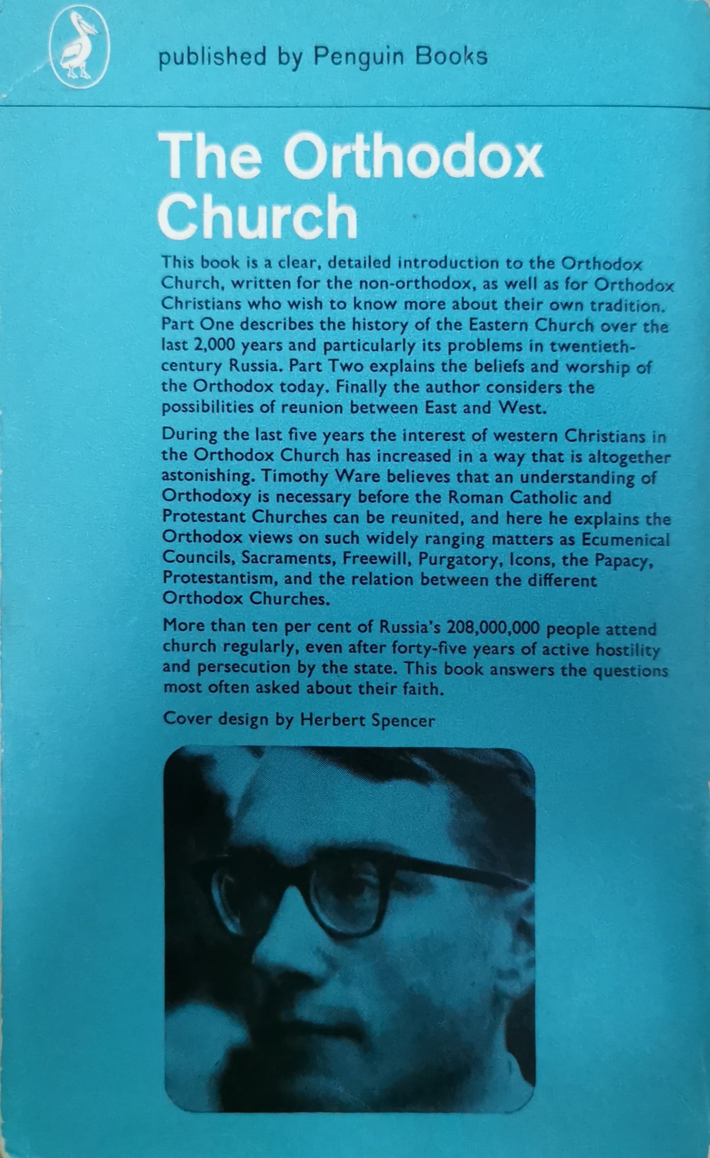 THE ORTHODOX CHURCH BY TIMOTHY WARE (A PELICAN BOOK, RELIGION § MYTHOLOGY) Paperback – January 1, 1980 by TIMOTHY WARE (Author)