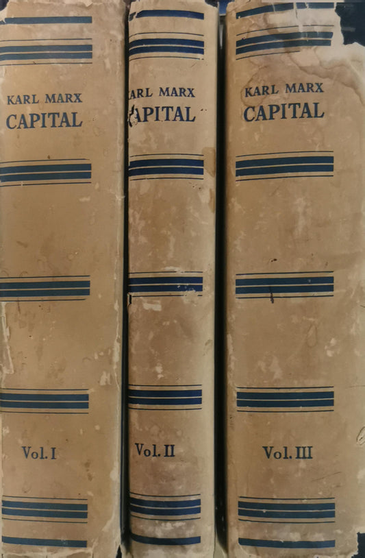 Karl Marx Capital : A Critique of Political Economy [3 Volume Set] Moscow 1977 Hardcover by Karl Marx (Author)