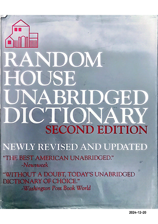 Random House Unabridged Dictionary Revised Edition by Random House (Author)