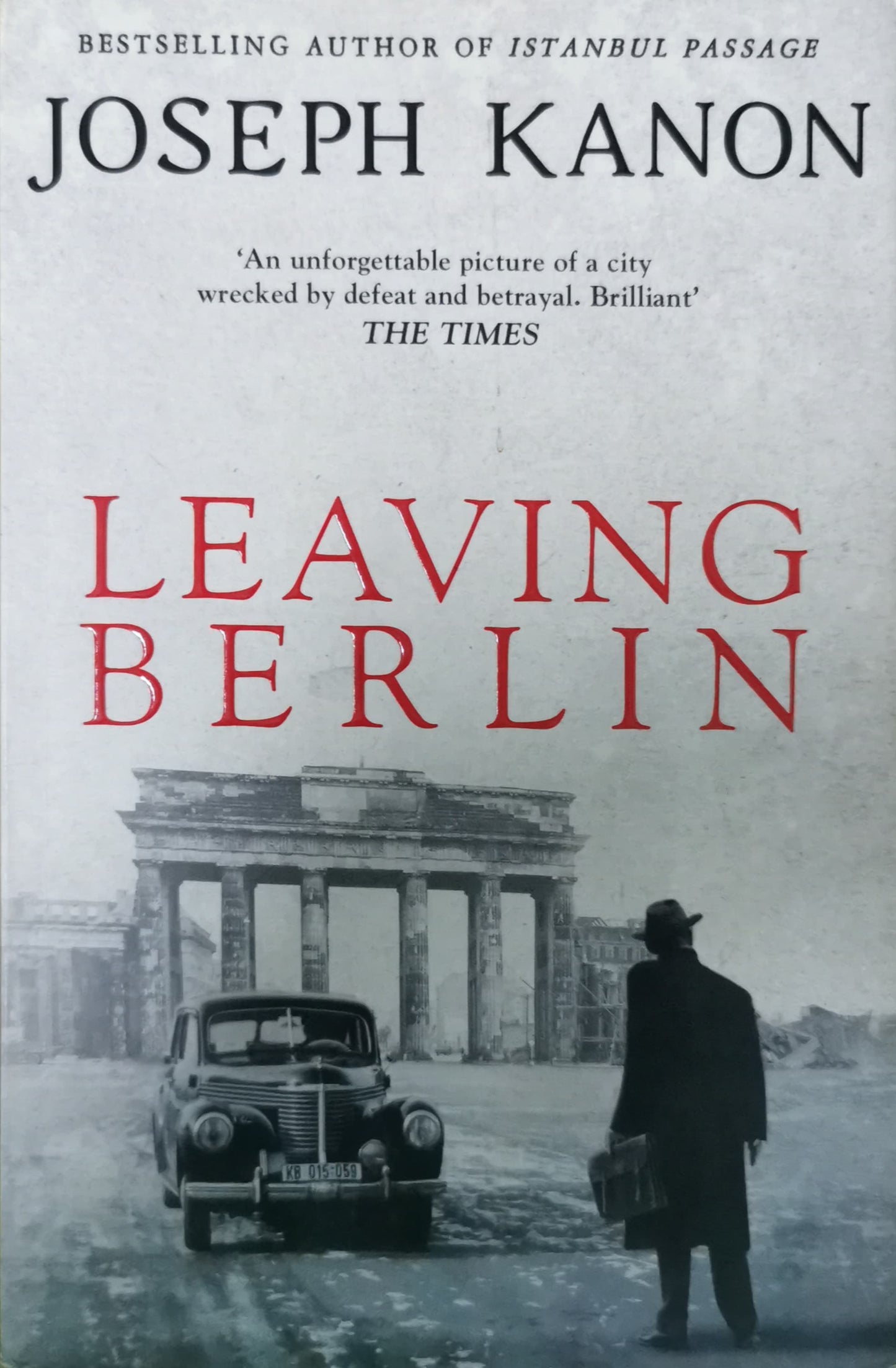 Leaving Berlin Book by Joseph Kanon