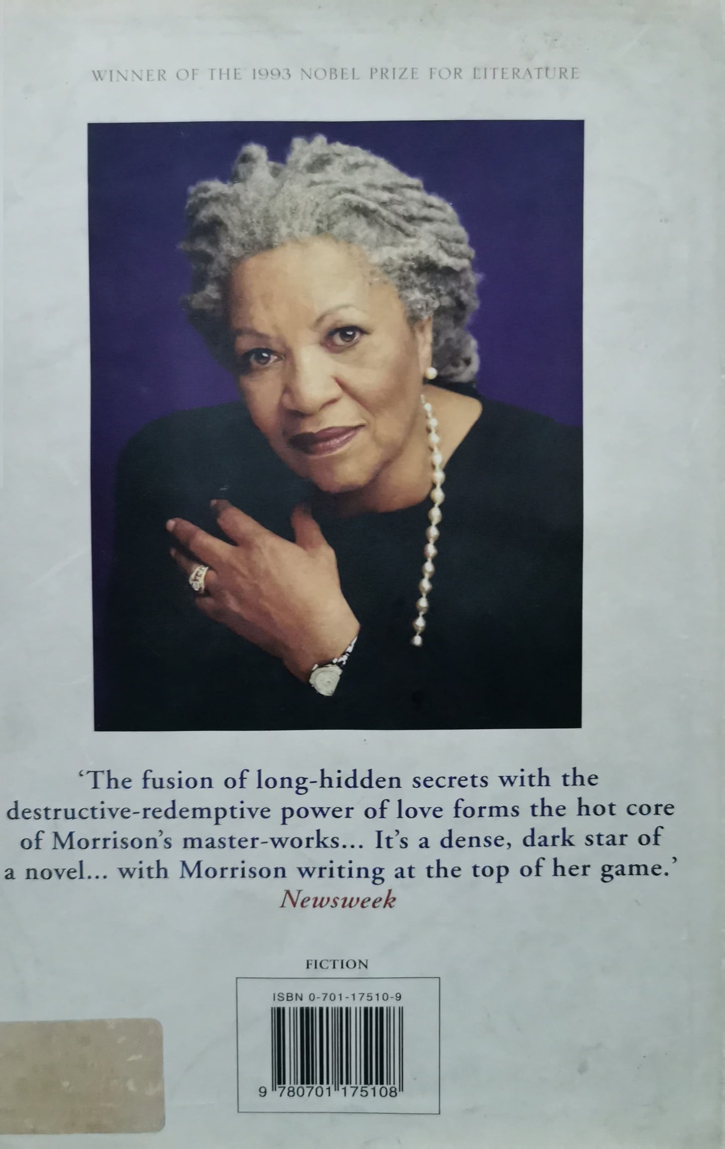 Love Novel by Toni Morrison