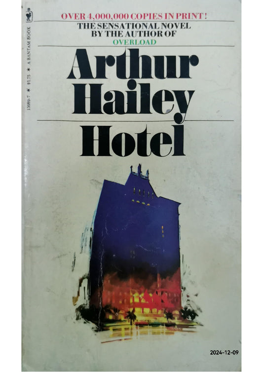 Hotel Novel by Arthur Hailey