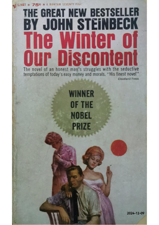 The Winter of Our Discontent - Paperback – by John Steinbeck (Author)