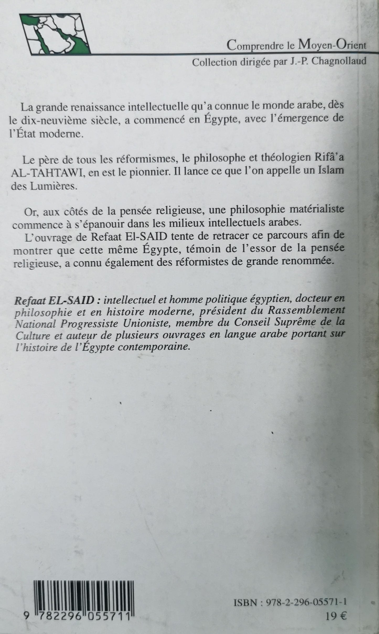 La pensée des lumières en Egypte Broché – 1 mai 2008 de Refaat El-Said (Auteur)