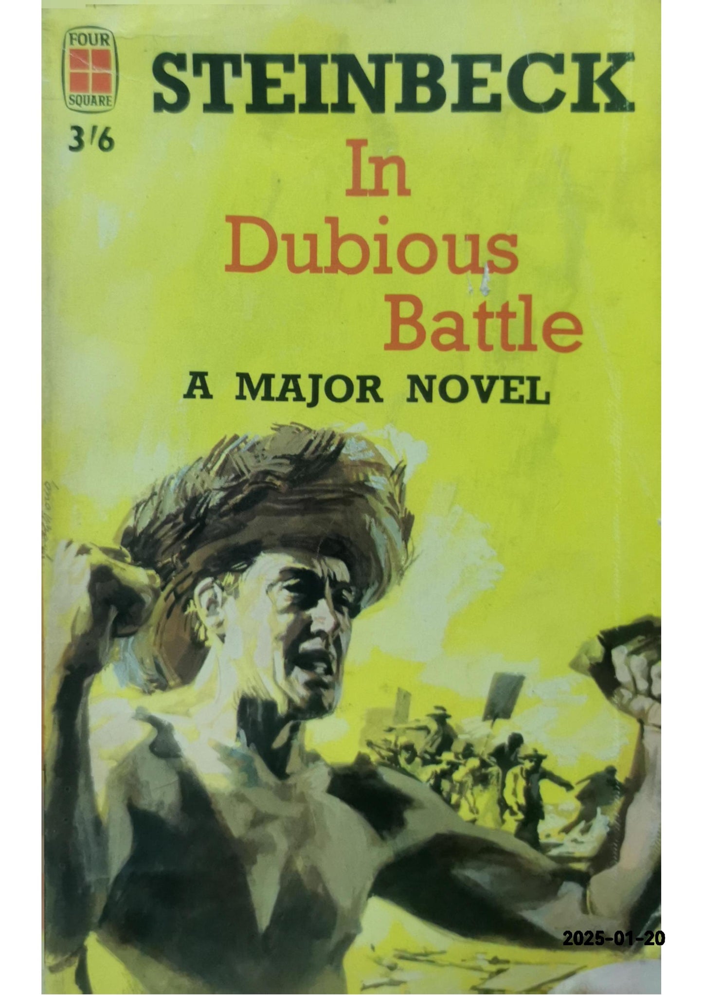 In Dubious Battle Novel by John Steinbeck