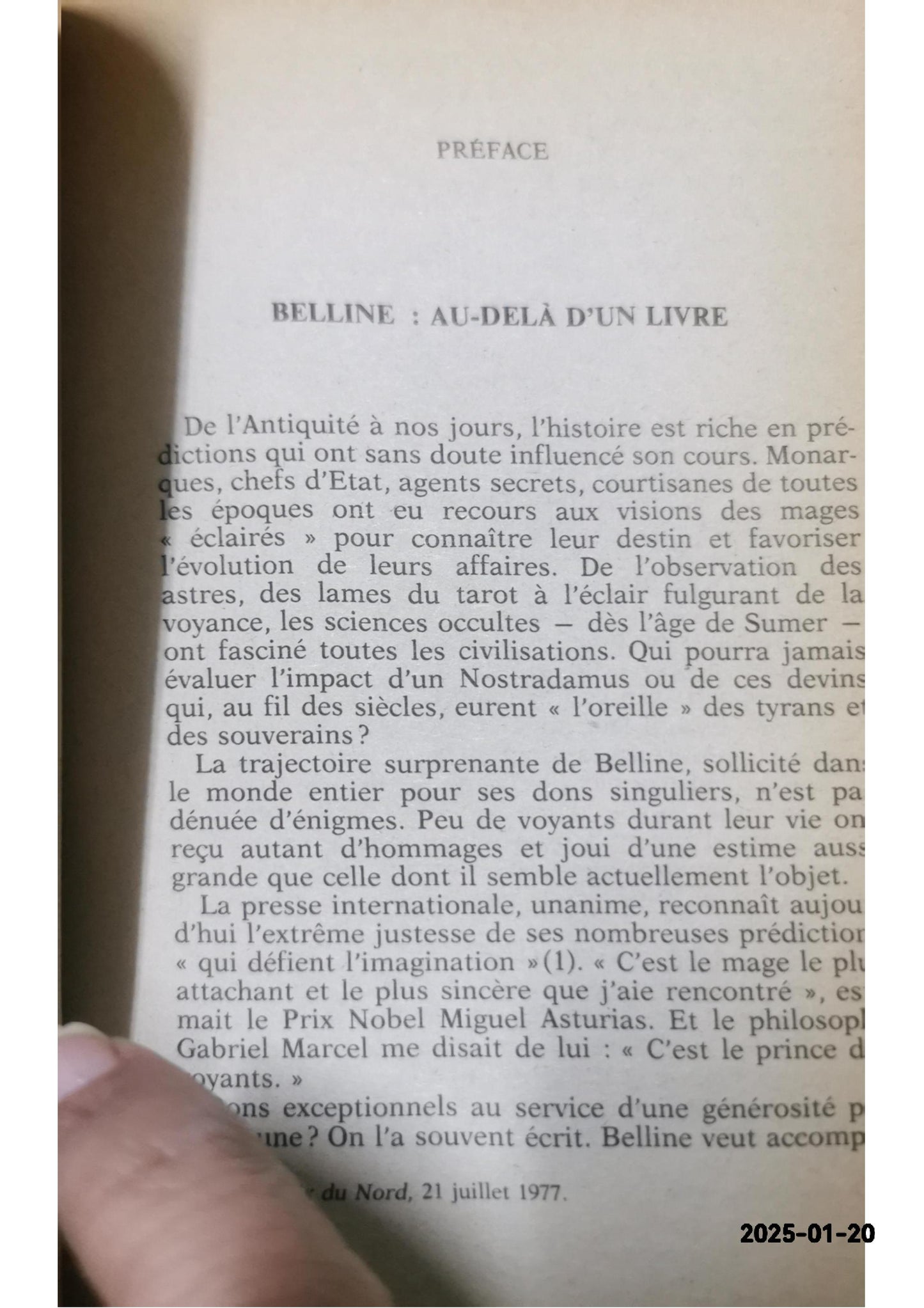 Anthologie de l'au-delà Broché – 5 mars 1992 de Belline (Auteur)