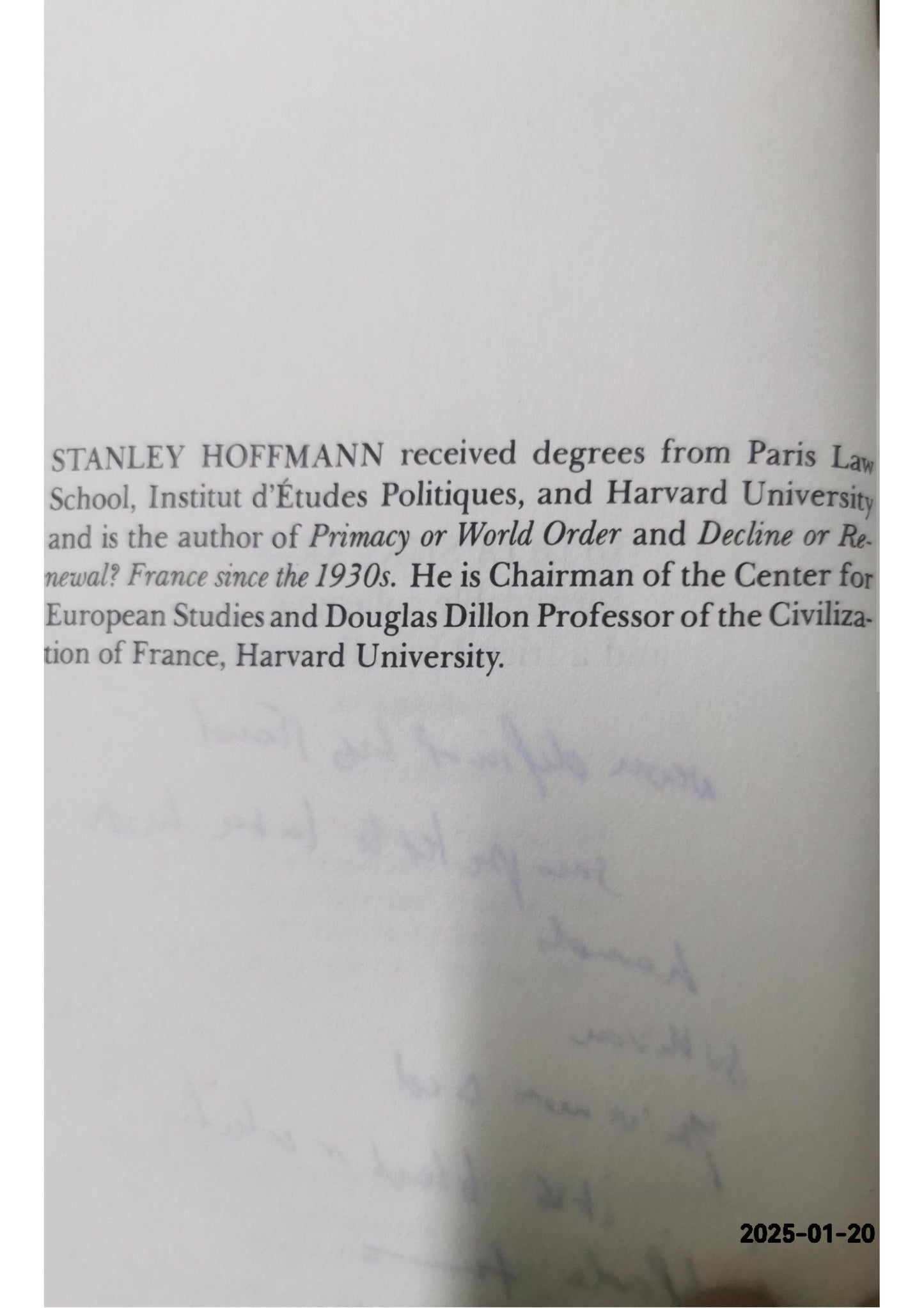 Duties Beyond Borders: On the Limits and Possibilities of Ethical International Politics (Contemporary Issues in the Middle East) Paperback – April 1, 1981 by Stanley Hoffmann (Author)