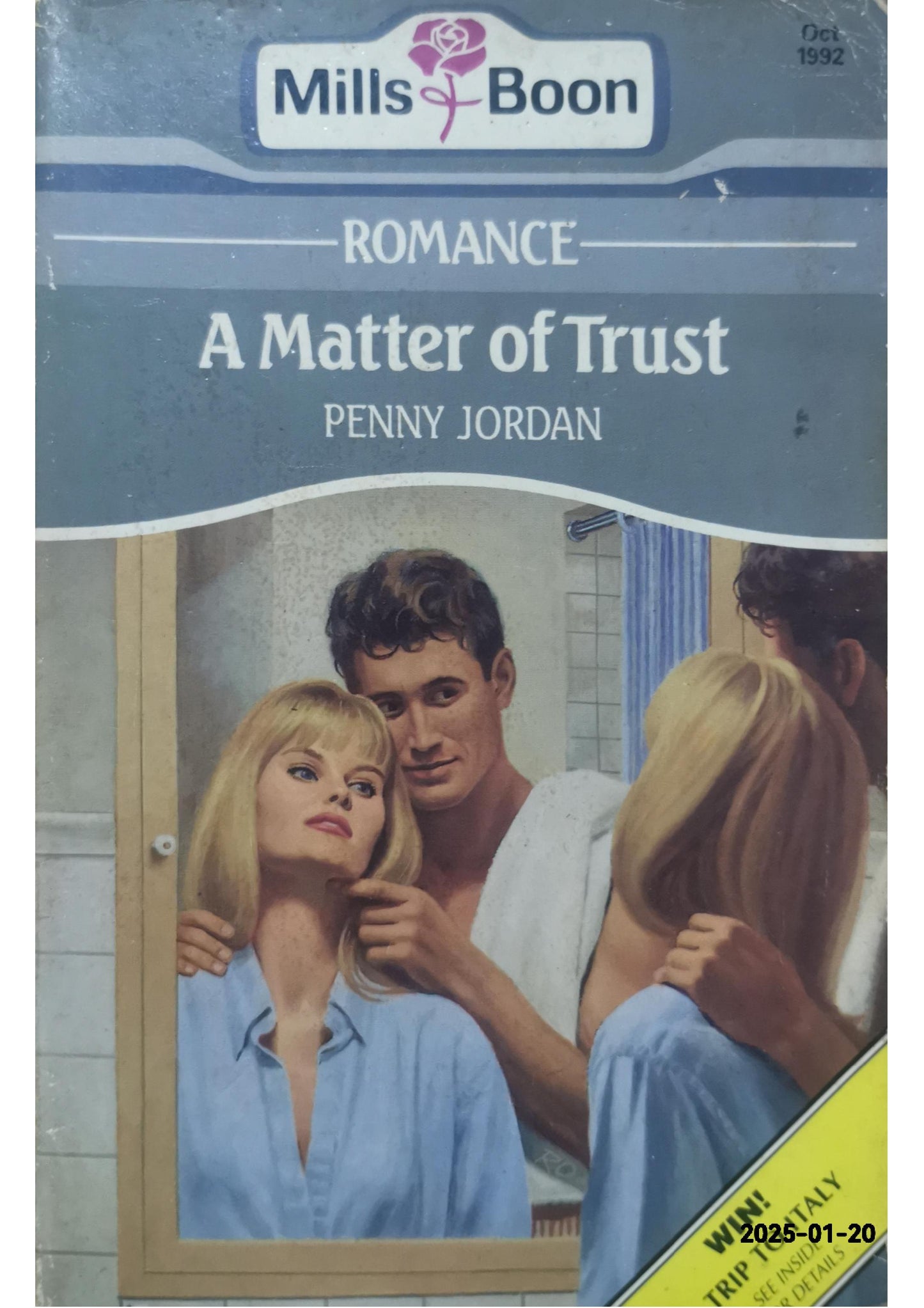 A Matter of Trust (Harlequin Presents Plus, No 1719) Paperback – January 1, 1995 by Penny Jordan (Author)