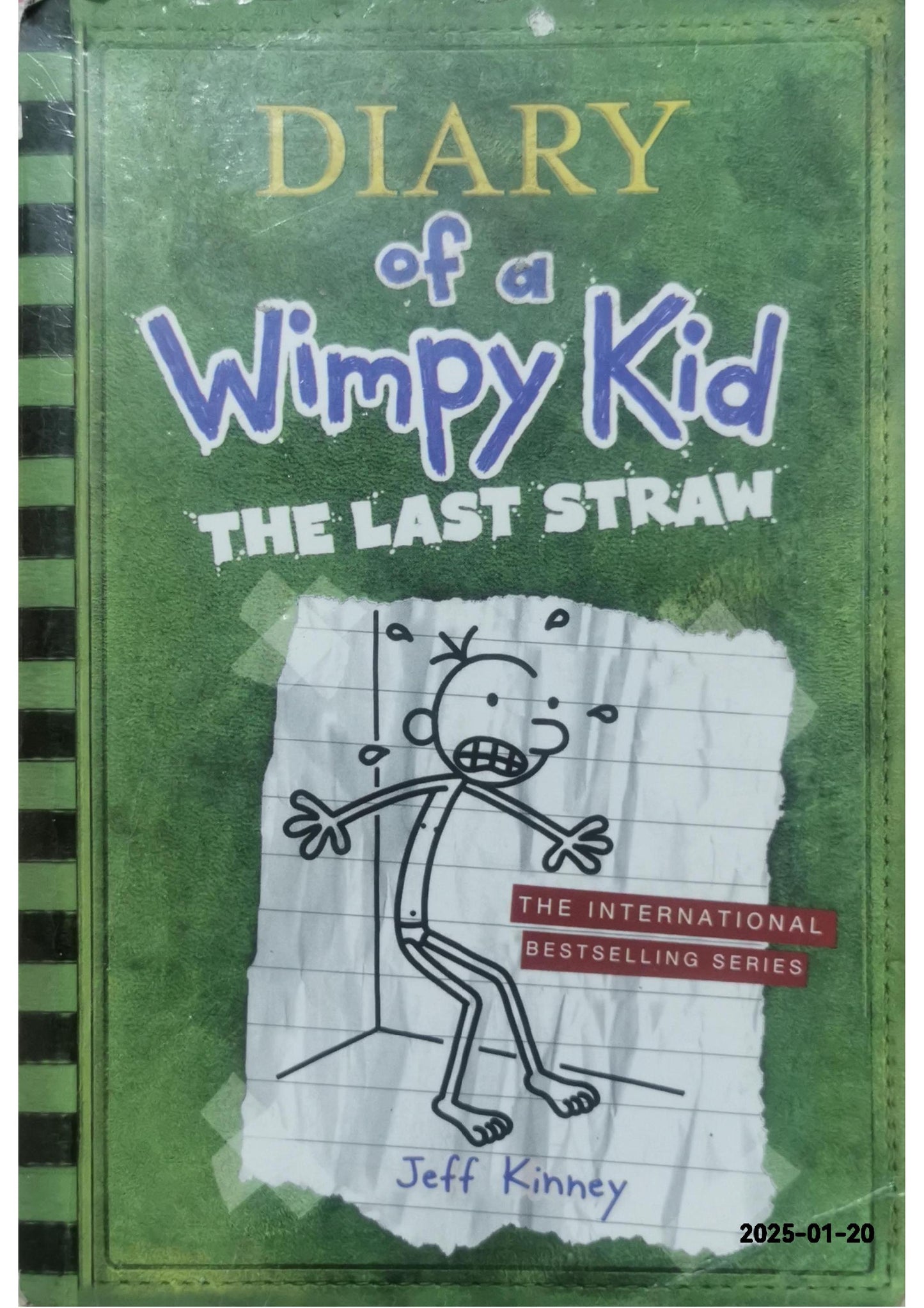 Diary of Wimpy Kid. The Last Straw (Diary of a Wimpy Kid) Paperback – International Edition, March 8, 2017 by Kinney Jeff (Author)