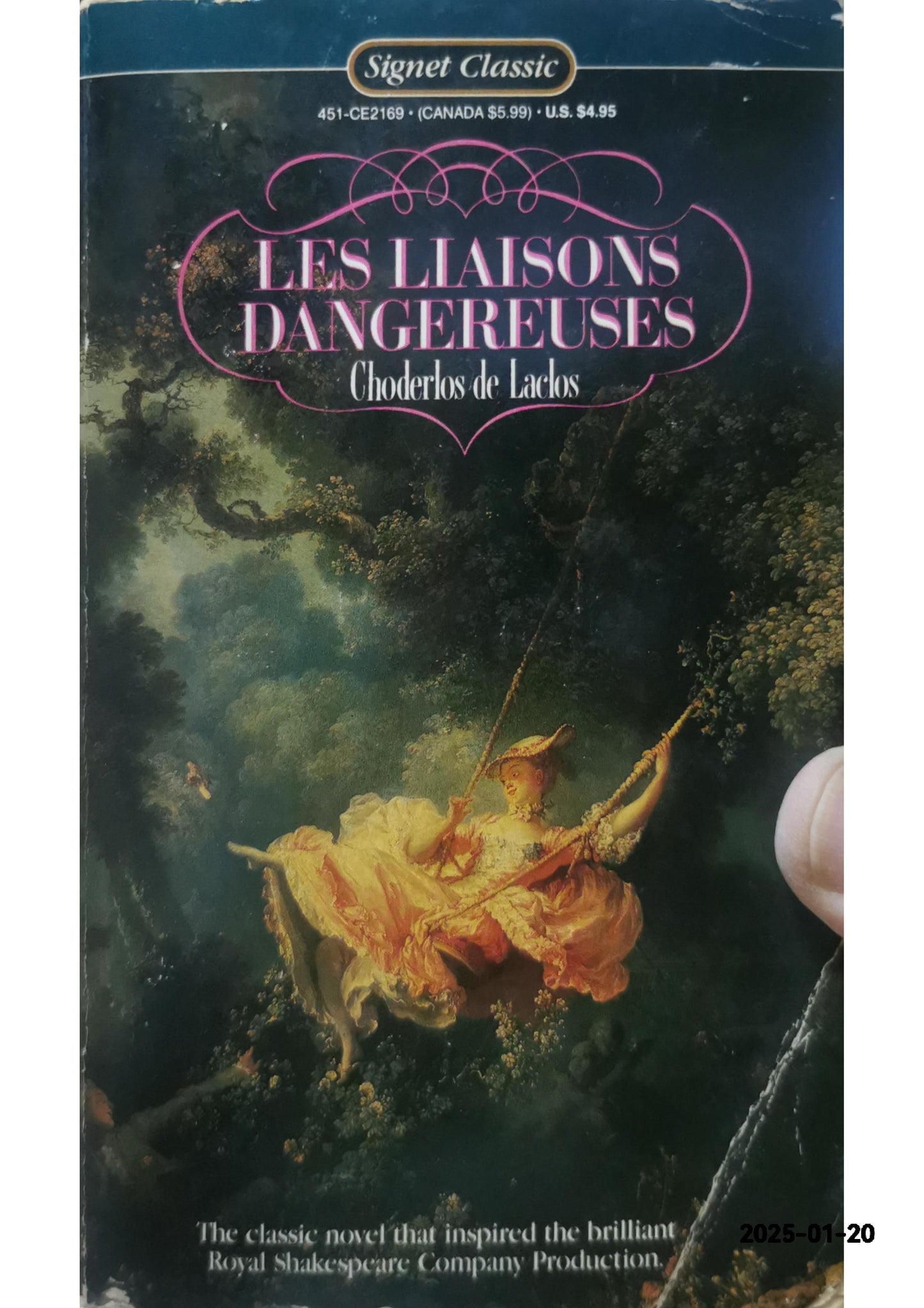 Dangerous Liaisons (Romance Classic) Novel by Pierre Choderlos de Laclos