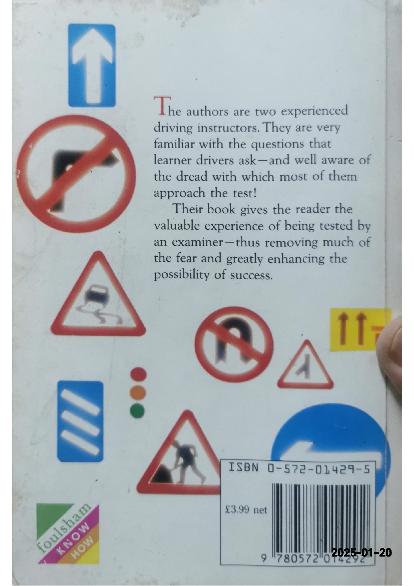 Driving Test Study Aid (Know How) Paperback – January 1, 1987 by Andrew Crouch Joseph Levine (Author) (Author)