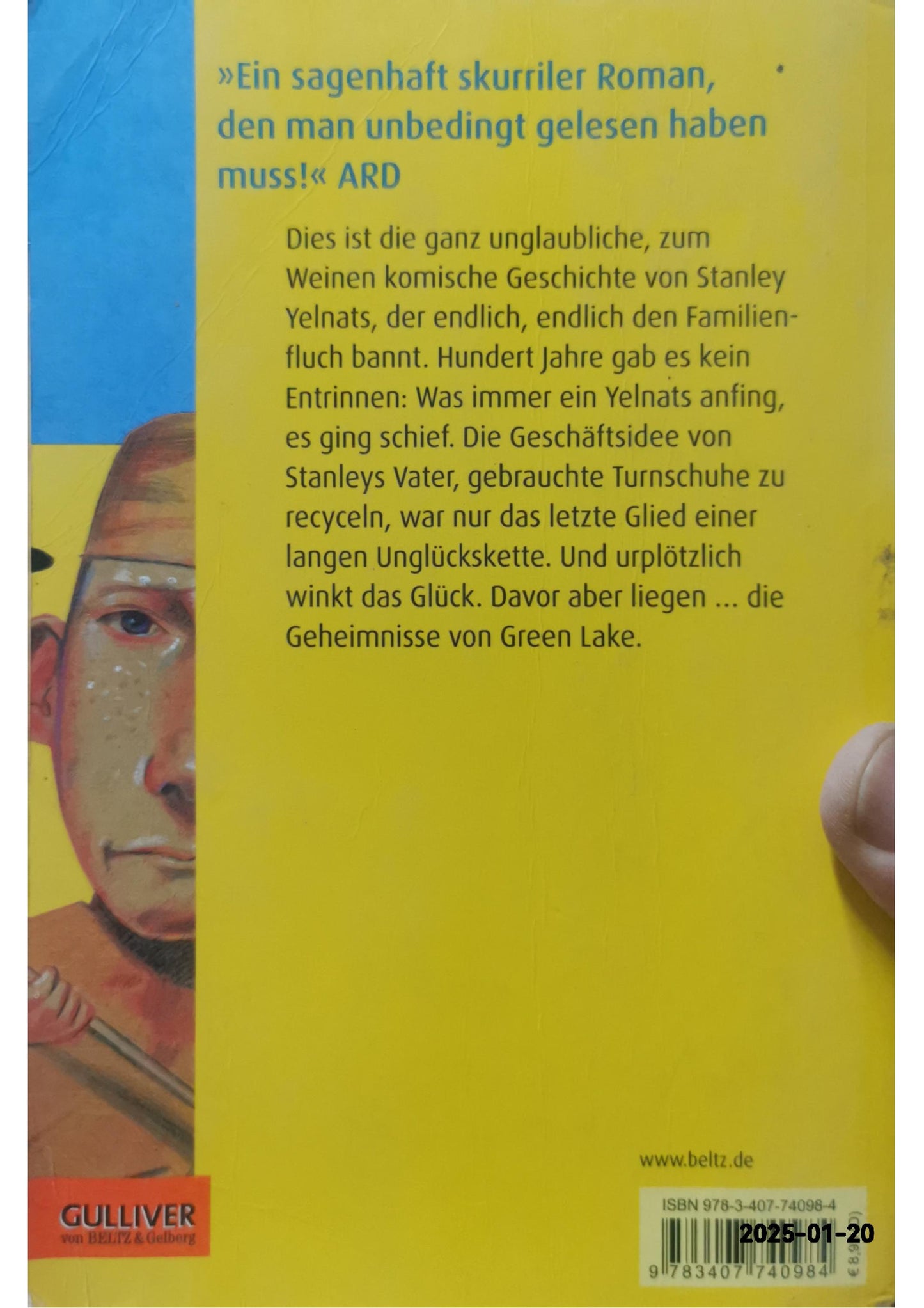 Löcher: Die Geheimnisse von Green Lake Paperback – March 31, 2017 German Edition  by Louis Sachar (Author)