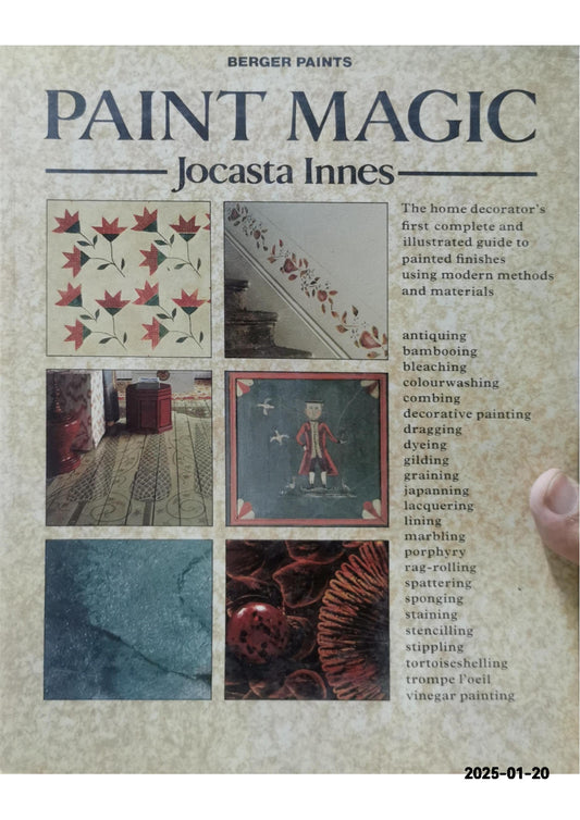 Paint Magic by Innes, Jocasta Hardback Book