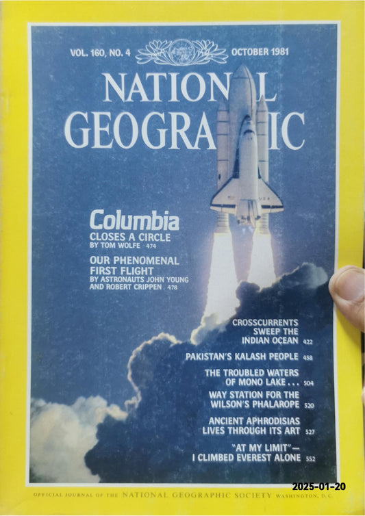 National Geographic Magazine, October 1981 (Vol. 160, No. 4) Paperback – January 1, 1981 by Multiple (Author)