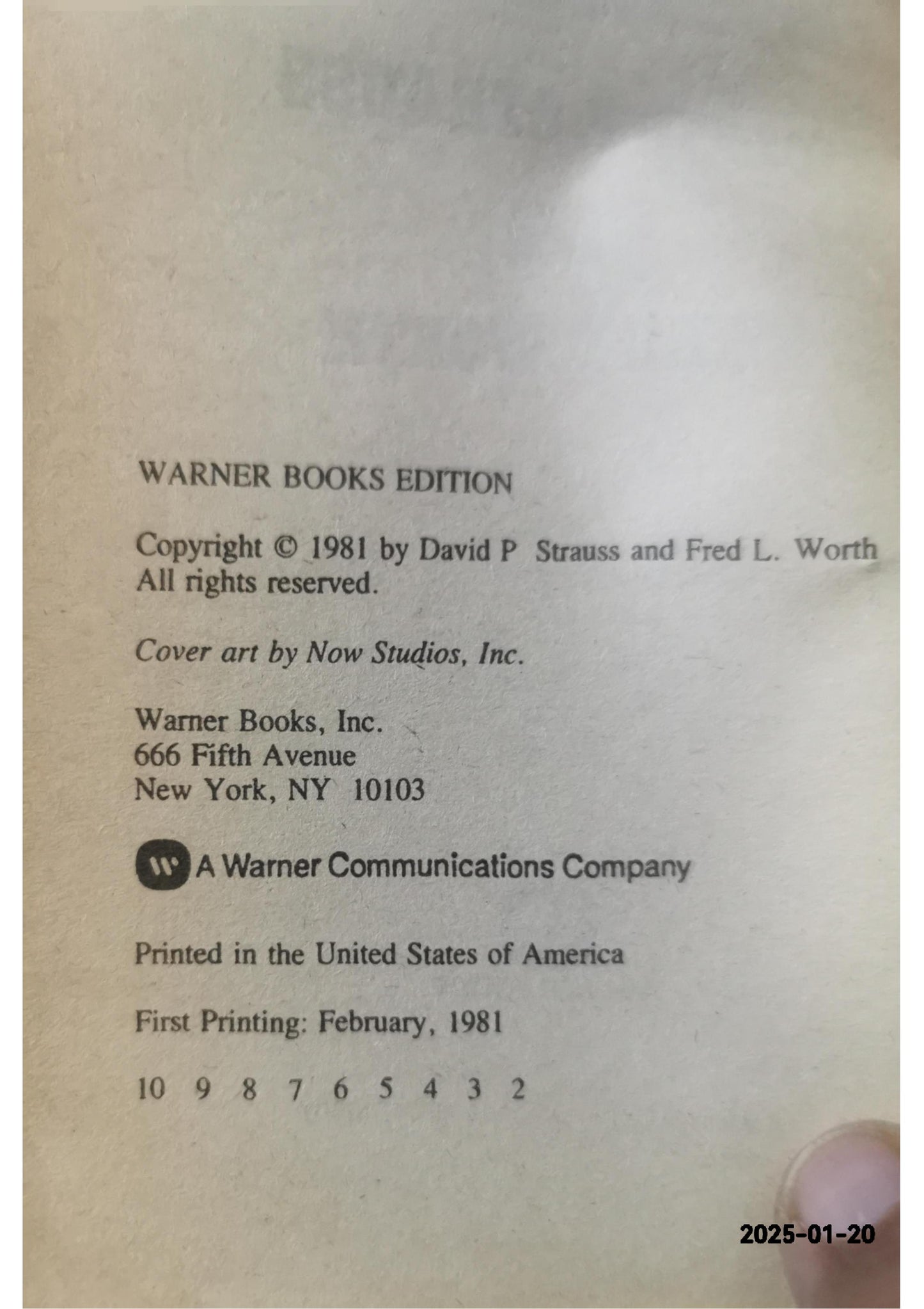 Hollywood Trivia Mass Market Paperback – December 1, 1984 by Fred Strauss, David P./Worth (Author)