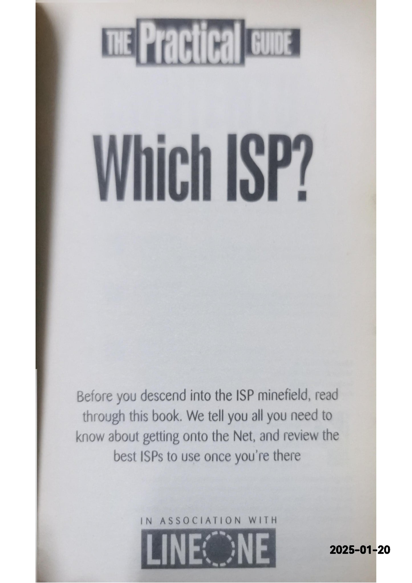 Which ISP?