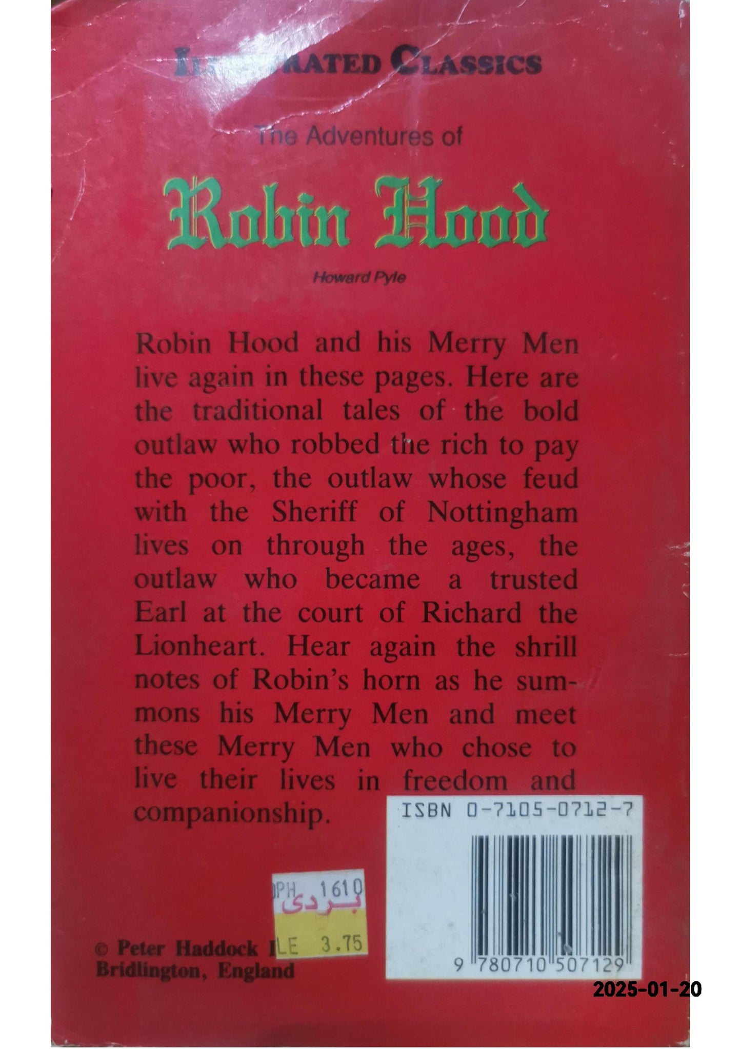 Illustrated Classics: The Adventures of Robin Hood: Series One or Series Two Paperback – Import, January 1, 1980 by Jules Verne (Contributor), Howard Pyle (Contributor), & 7 more