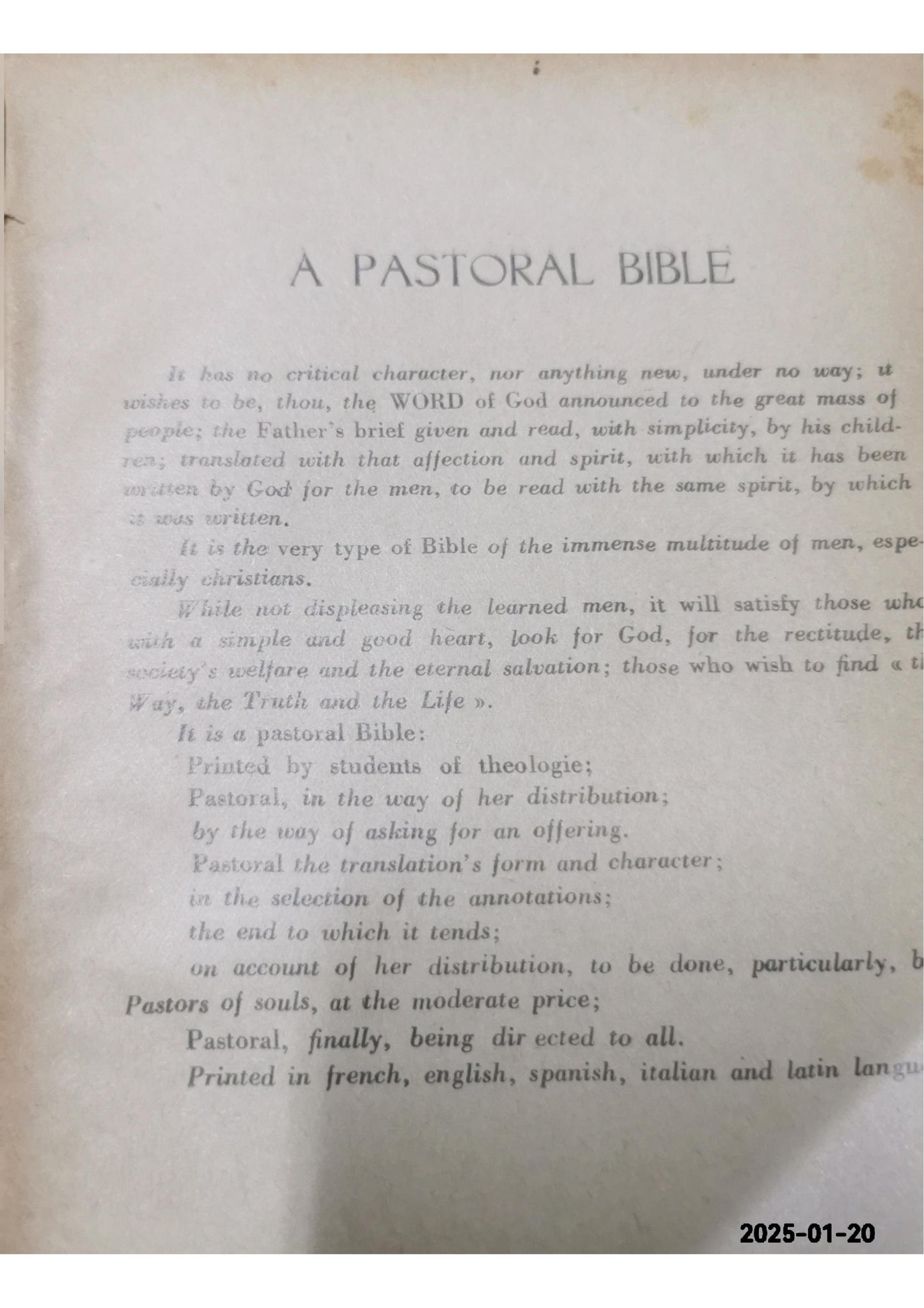 The Holy Bible Translated from the Latin Vulgate, diligently compared with the Hebrew, Greek, and other Editions in divers languages.