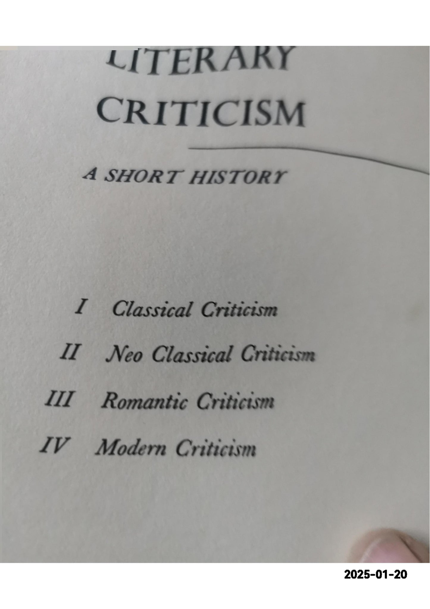 Literary Criticism A Short History (Pb 1957) Paperback – January 1, 2017 by WIMSATT (Author)