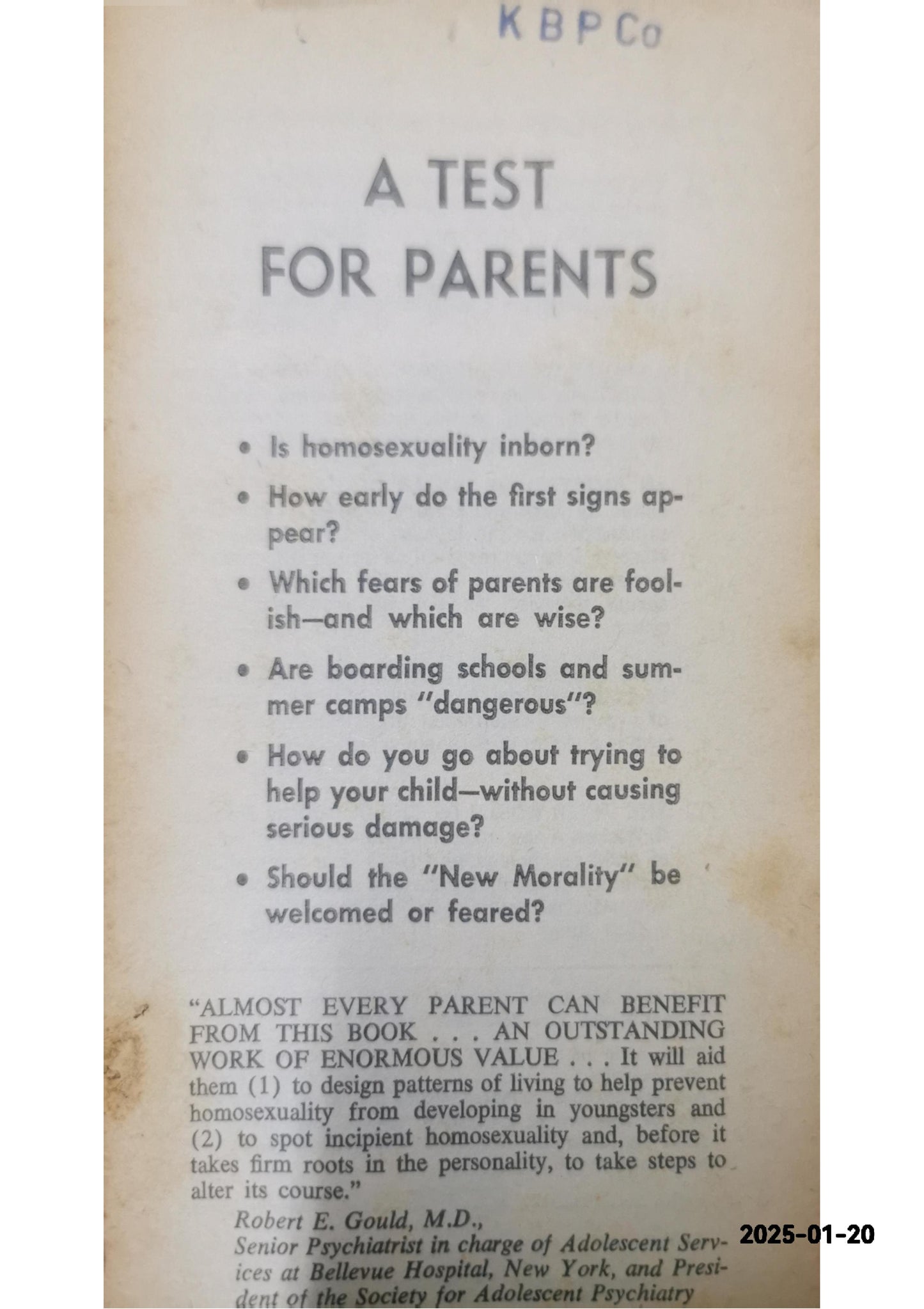 Growing Up Straight: What Every Thoughtful Parent Should Know About Homosexuality Mass Market Paperback – January 1, 1968 by Peter and Barbara Wyden (Author)