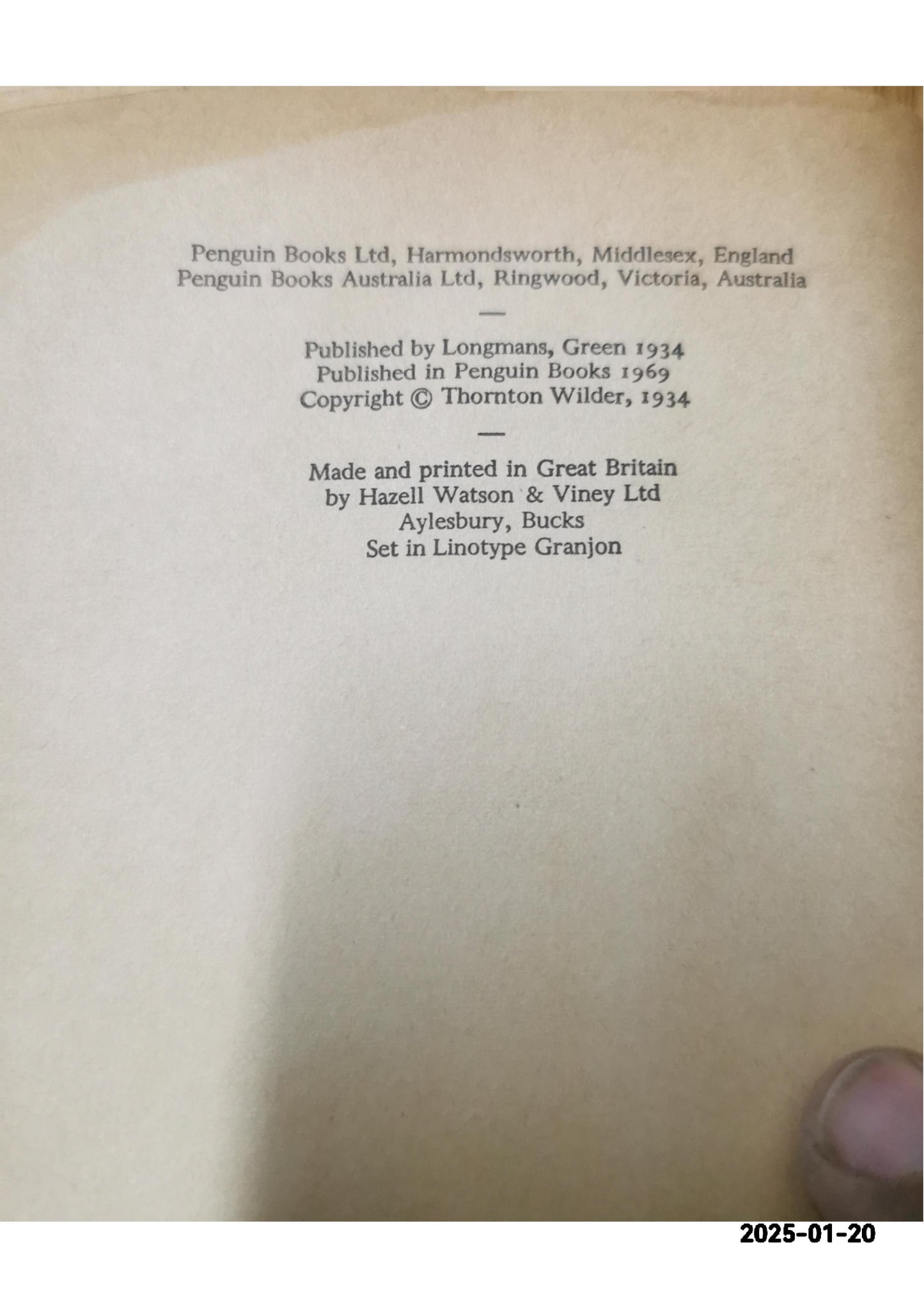 Heaven's My Destination: A Novel Paperback – September 16, 2003 by Thornton Wilder (Author)