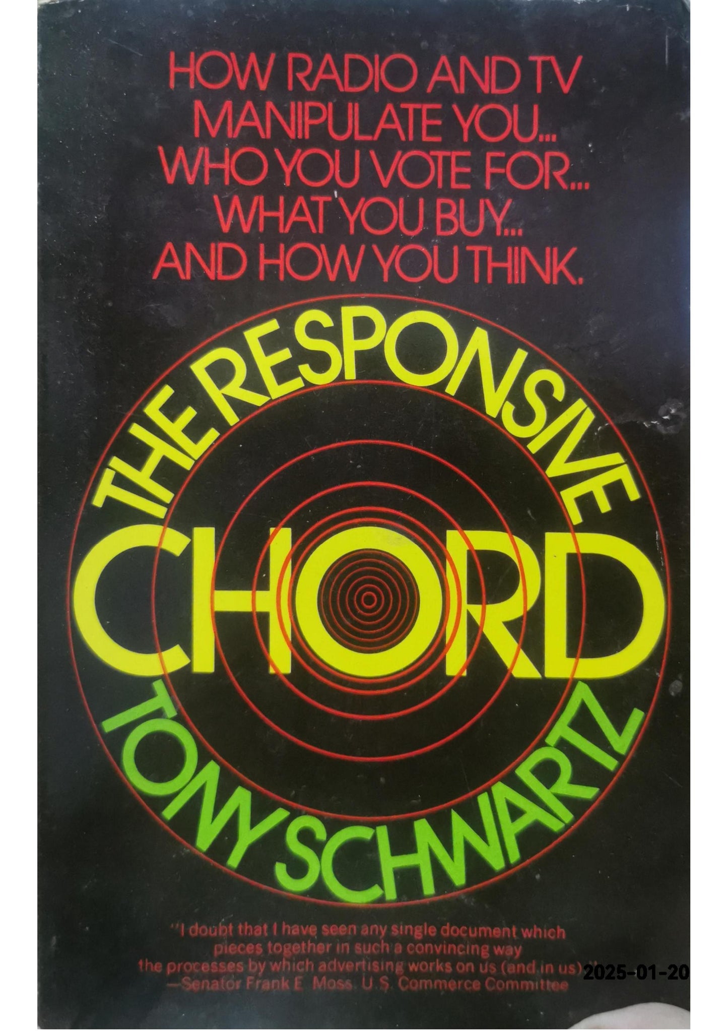 The Responsive Chord Book by Tony Schwartz