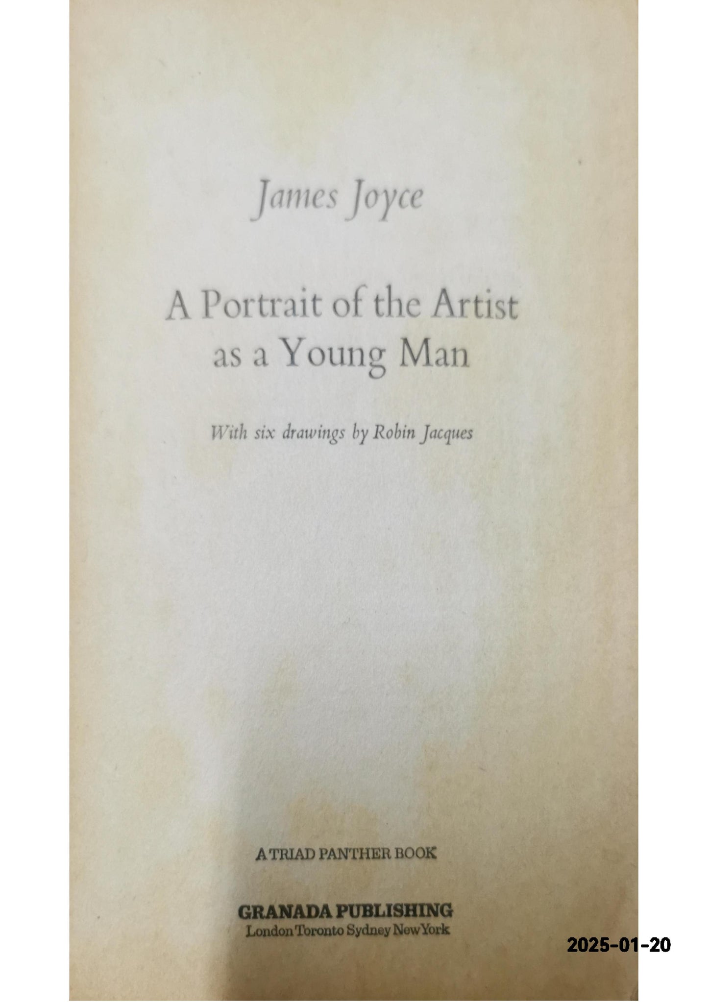 A Portrait of the Artist as a Young Man (Dover Thrift Editions: Classic Novels) Paperback – Unabridged, May 20, 1994 by James Joyce (Author)