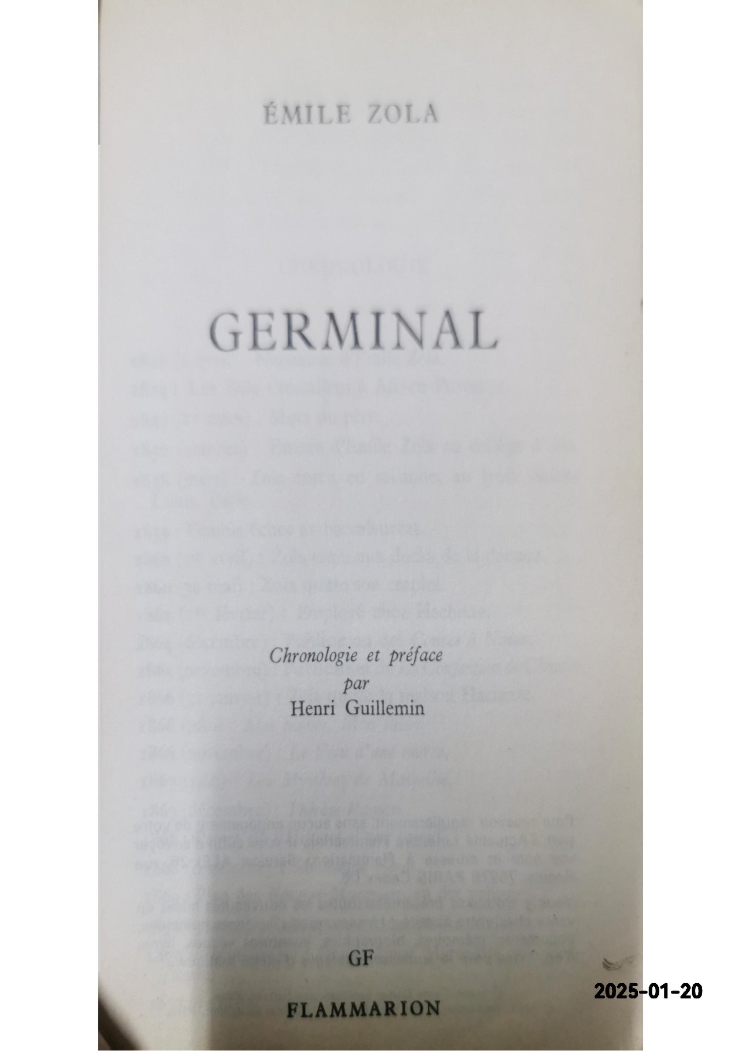 Germinal Novel by Émile Zola