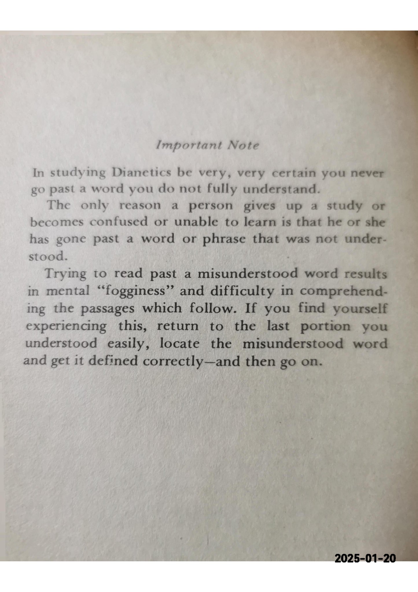 Dianetics: The Modern Science Of Mental Health Paperback – November 1, 2007 by L. Ron Hubbard (Author)