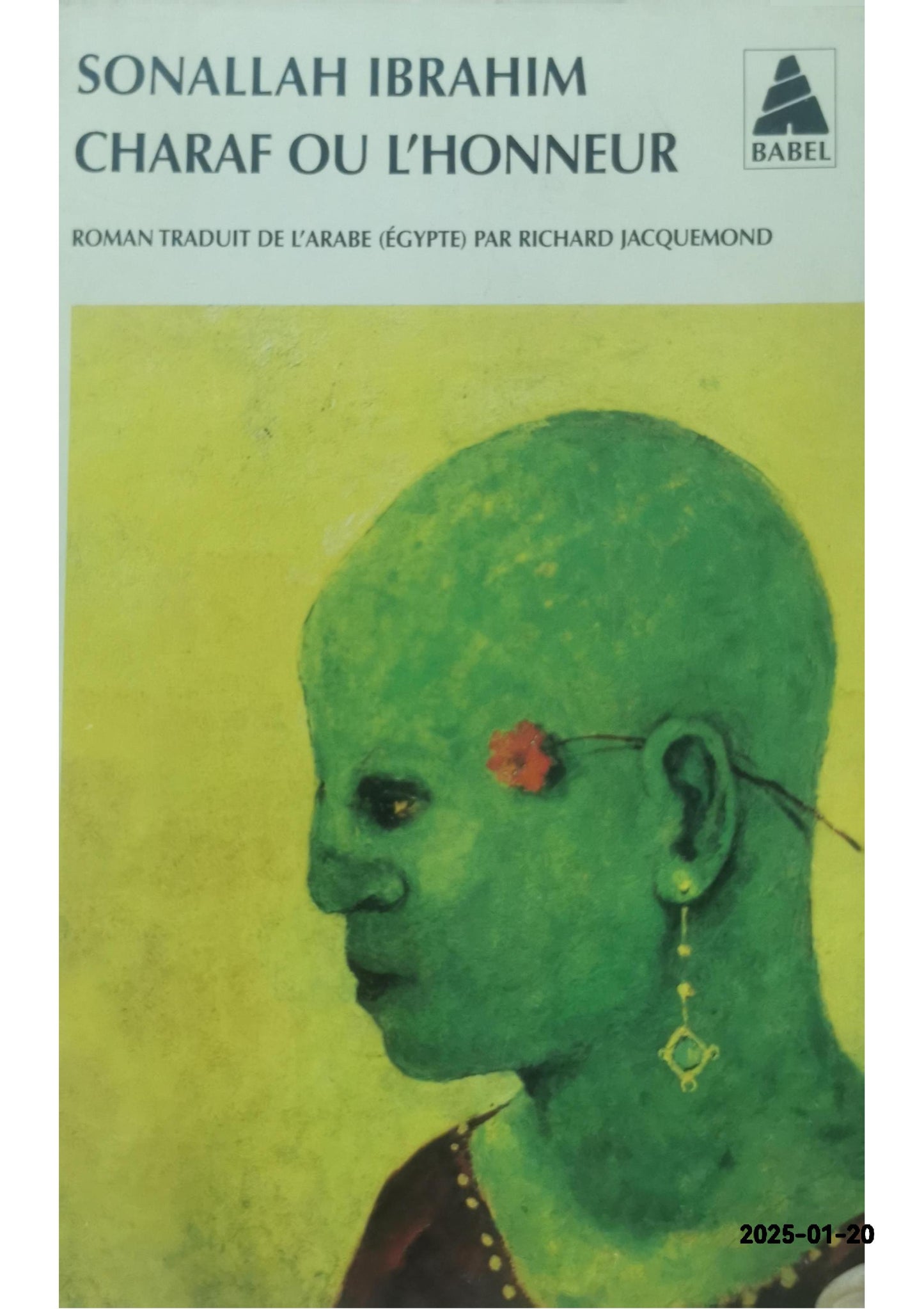 Charaf ou l'honneur Pocket Book – June 1, 2004 French Edition  by Sonallah Ibrahim (Author), Richard Jacquemond (Translator)