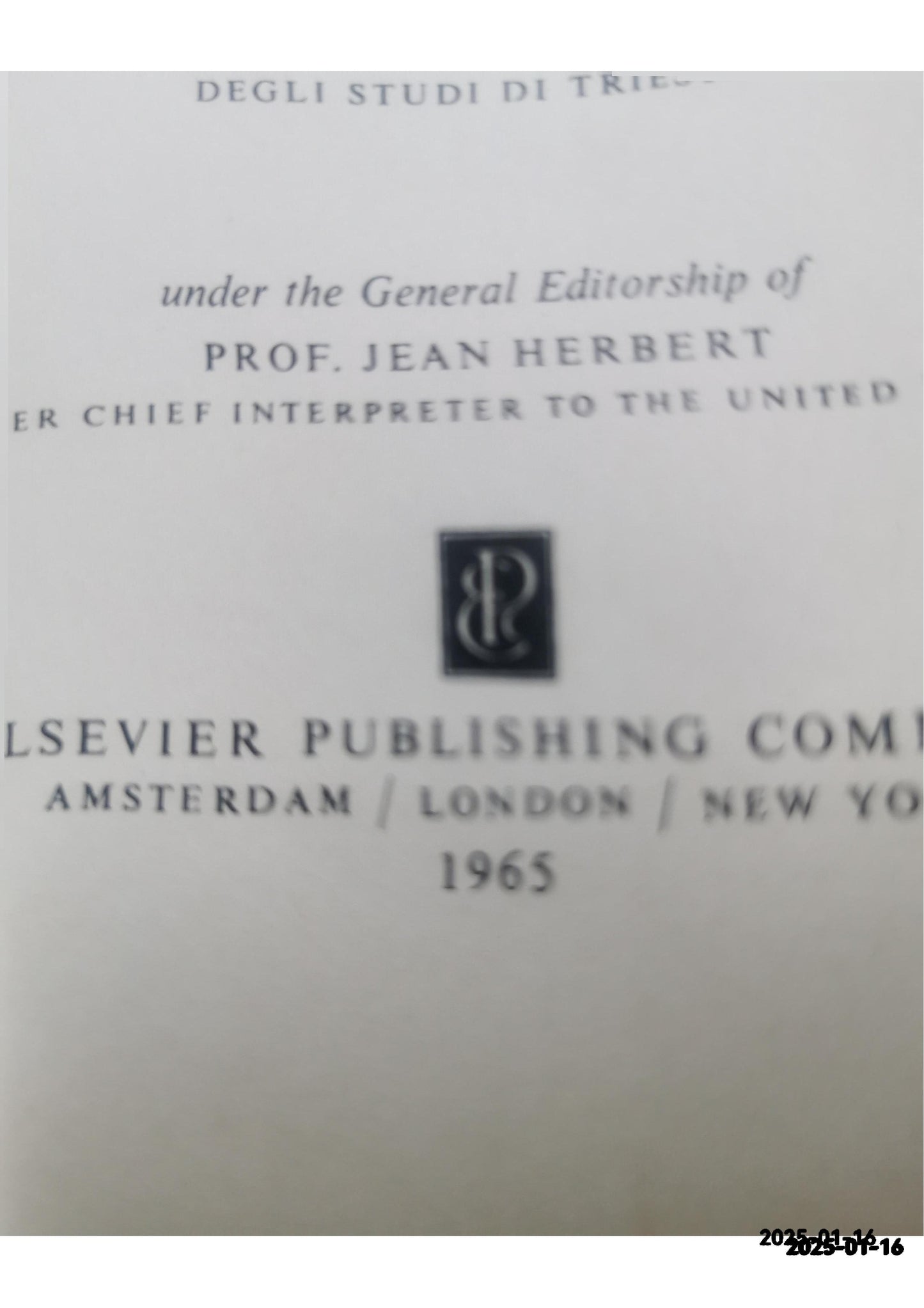 Glossary of Financial Terms in English/American, French, Spanish, German Stefan F. Horn Published by Elsevier Publishing Co., 1965 Used Condition: Good Hardcover