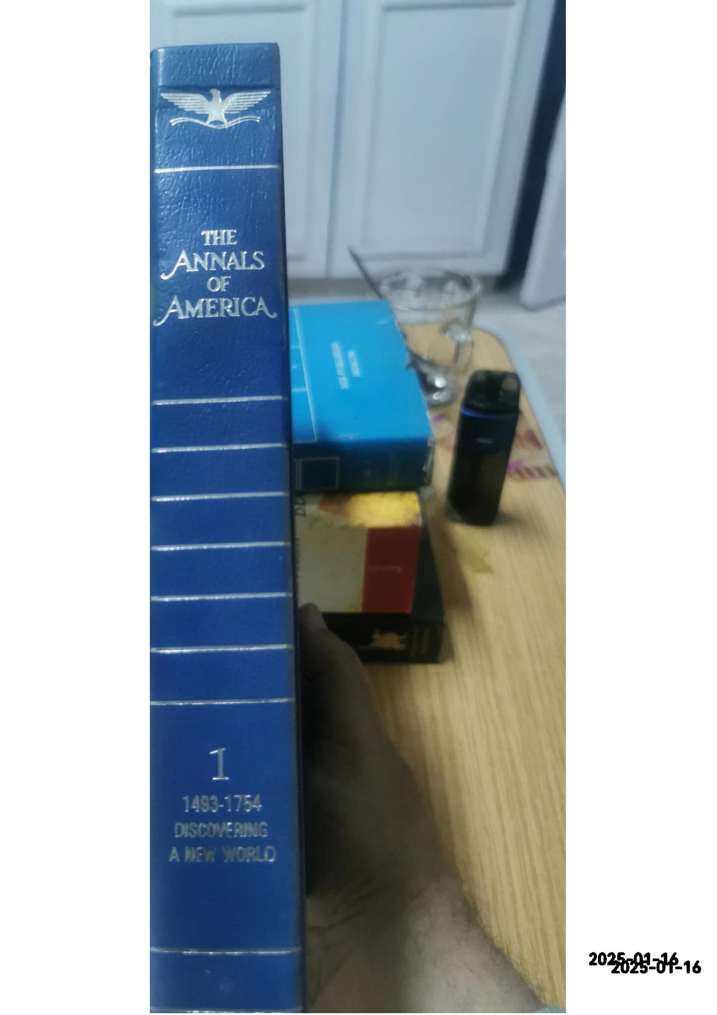 The Annals of America Volume 1 1493-1754 Discovering a New World Hardcover – January 1, 1968 by William (publisher) Benton (Author)