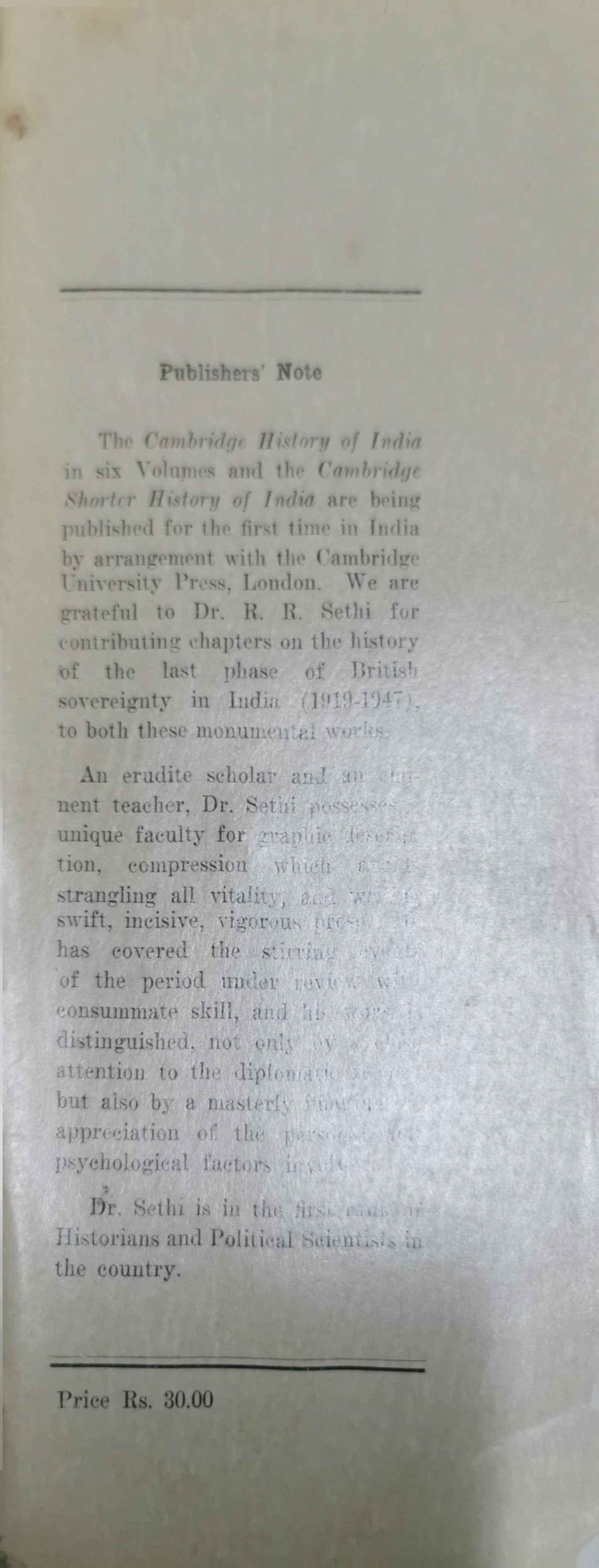 The Cambridge History Of India; Volume VI Hardcover – October 27, 2022 by Dodwell Dodwell (Author)