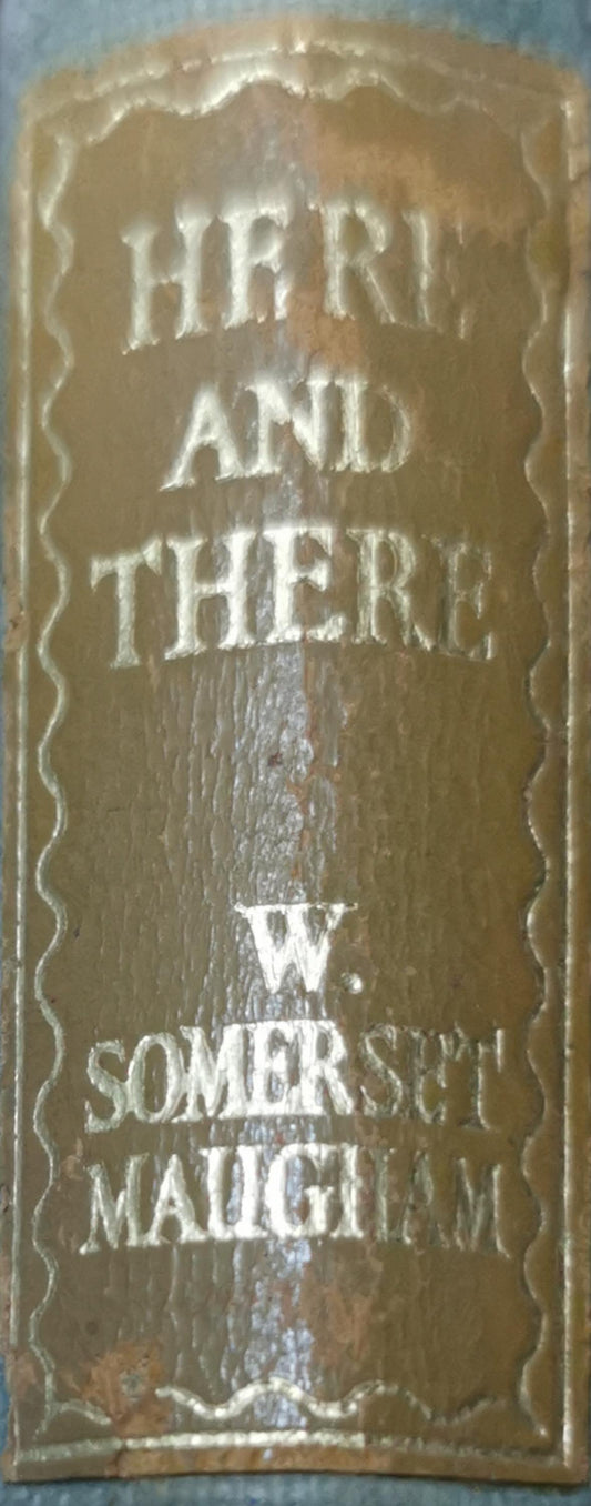 Here and There Hardcover – January 1, 1948 by Maugham. W Somerset. (Author)