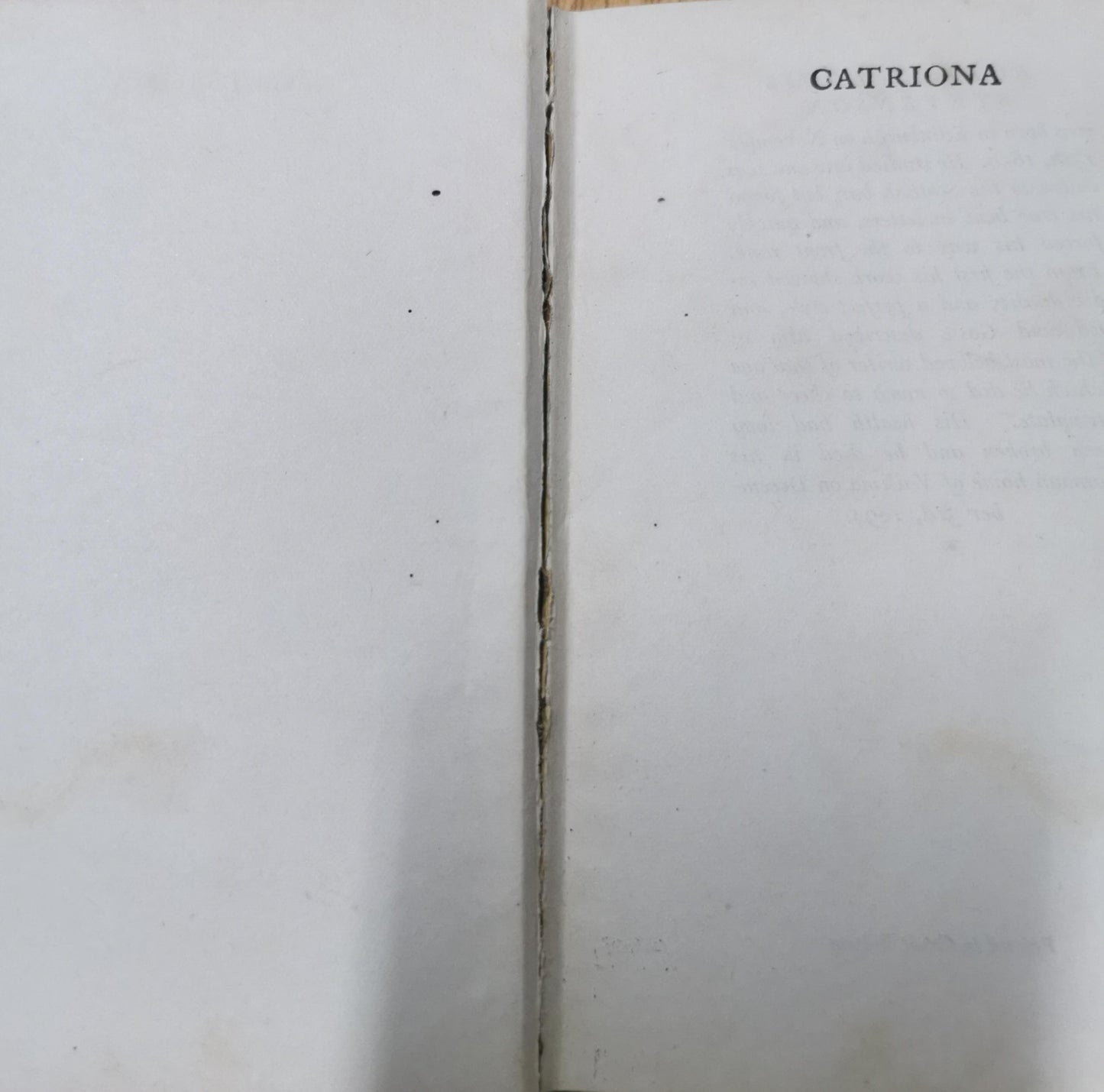 CATRIONA BY ROBERT LOUIS STEVENSON 1936 Hardback Book Collins