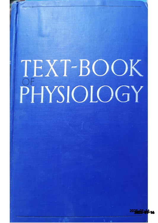 Text-Book of Physiology K. M. Bykov Published by , Foreign Language Publishing House, 1960 Condition: Buono (Good) Hardcover