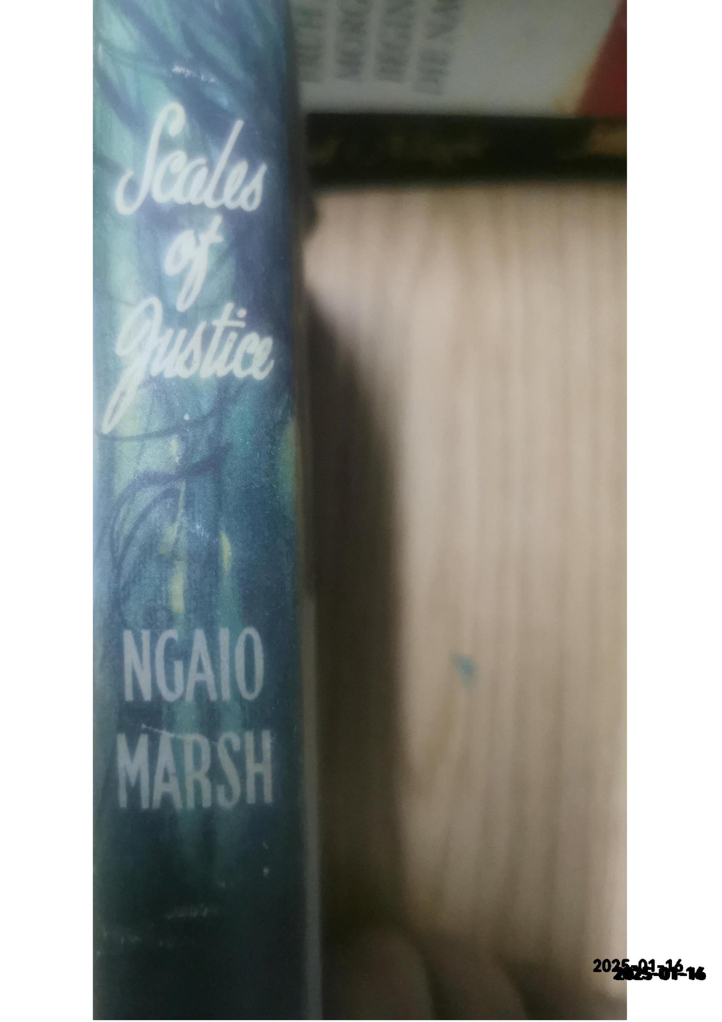 Scales of Justice Hardcover – October 12, 1955 by MARSH (Author), NGAIO (Author)