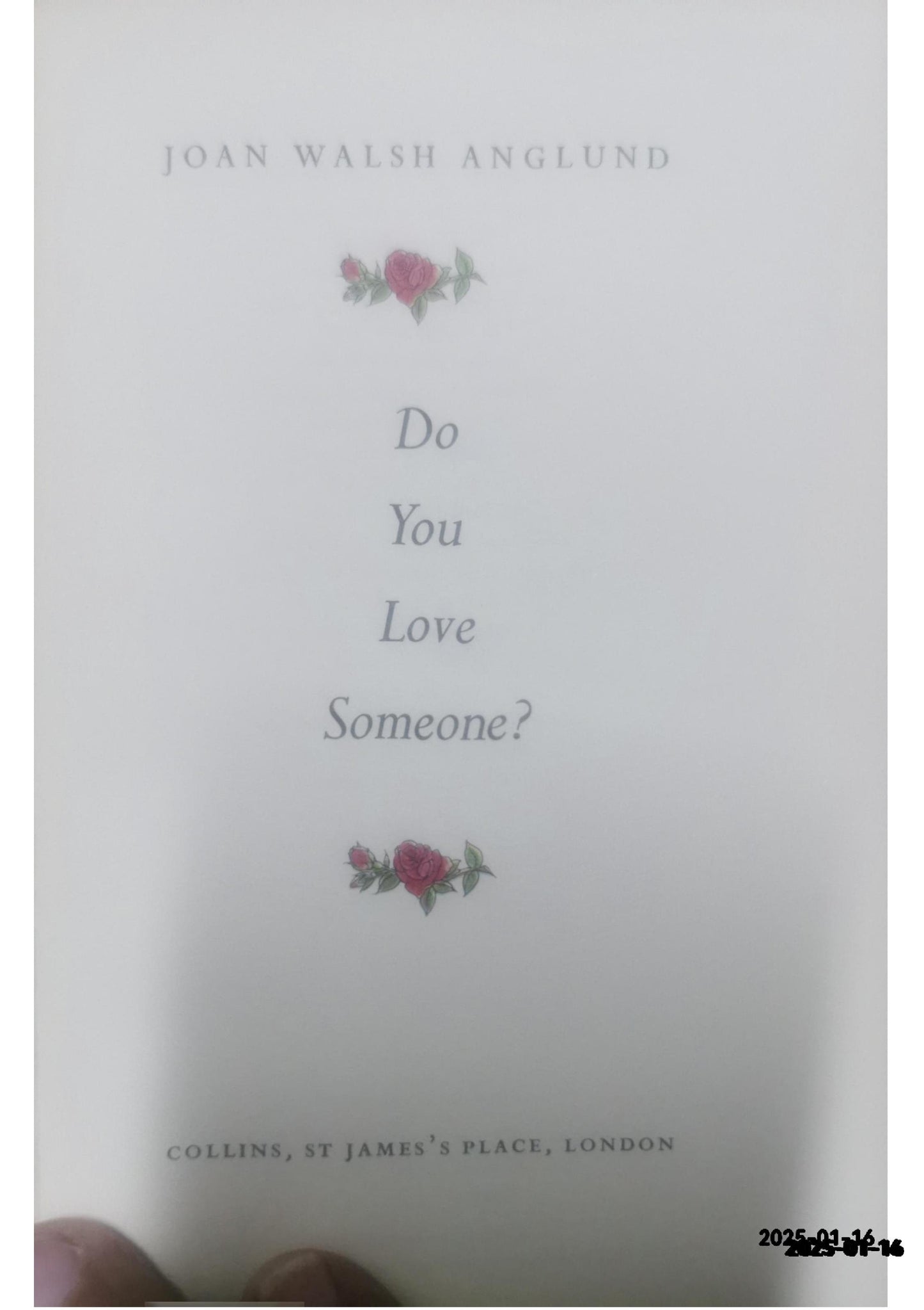 Do You Love Someone? Hardcover – January 1, 1971 by Joan Walsh Anglund (Author)