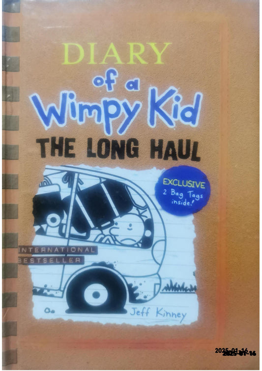 Diary of a Wimpy Kid # 9: Long Haul Hardcover – Big Book, 4 November 2014 by Jeff Kinney (Author)