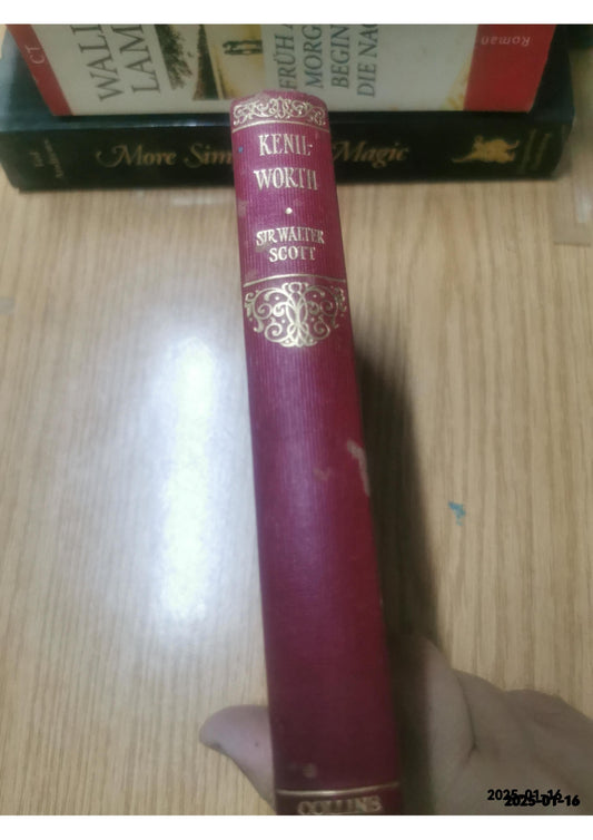 Kenilworth by Sir Walter Scott (hardcover) 1923 reprint