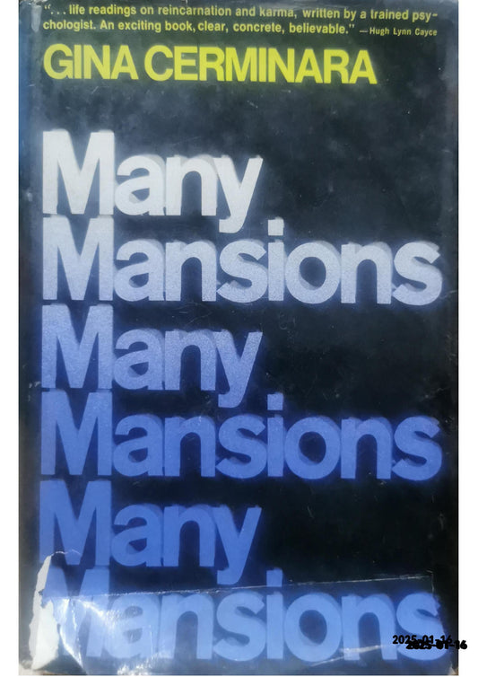 Many Mansions Unknown Binding by Gina Cerminara (Author)