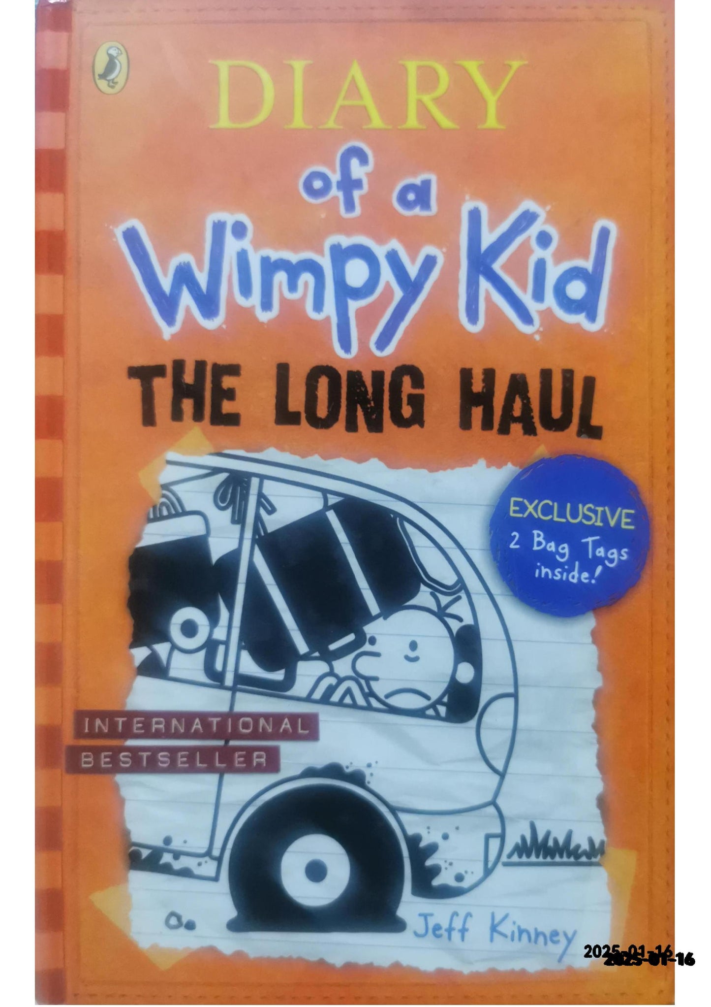 Diary Of A Wimpy Kid : The Long Haul Hardcover by Jeff Kinney (Author)