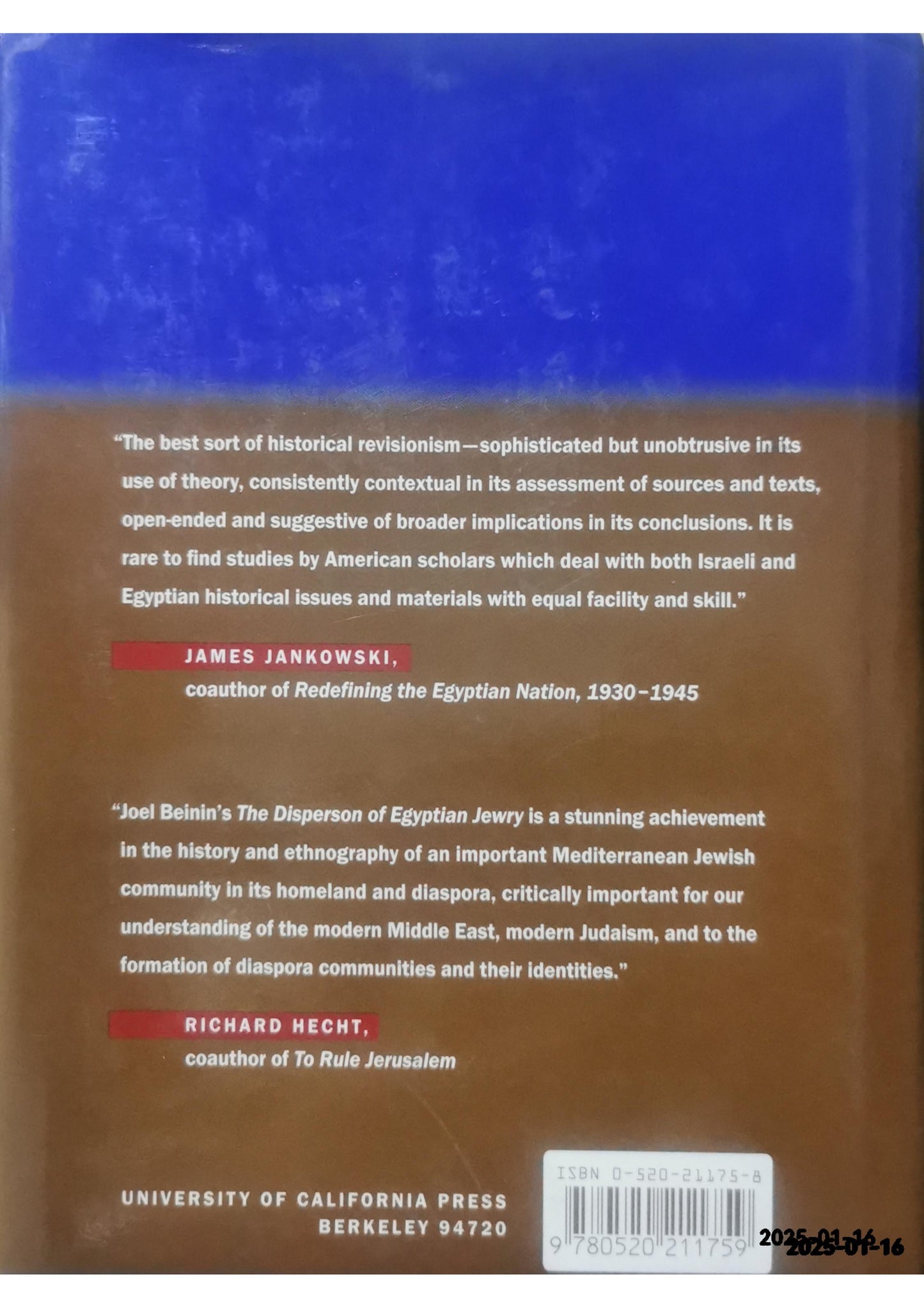 The Dispersion of Egyptian Jewry: Culture, Politics, and the Formation of a Modern Diaspora (Volume 11) (Contraversions: Critical Studies in Jewish Literature, Culture, and Society) Hardcover – July 13, 1998 by Joel Beinin (Author)