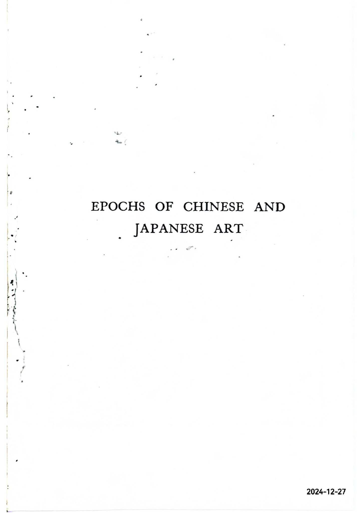 Epochs of Chinese and Japanese Art: An Outline History of East Asiatic Design (Stone Bridge Classics) Paperback – 1 April 2007 by Ernest F. Fenollosa (Author)