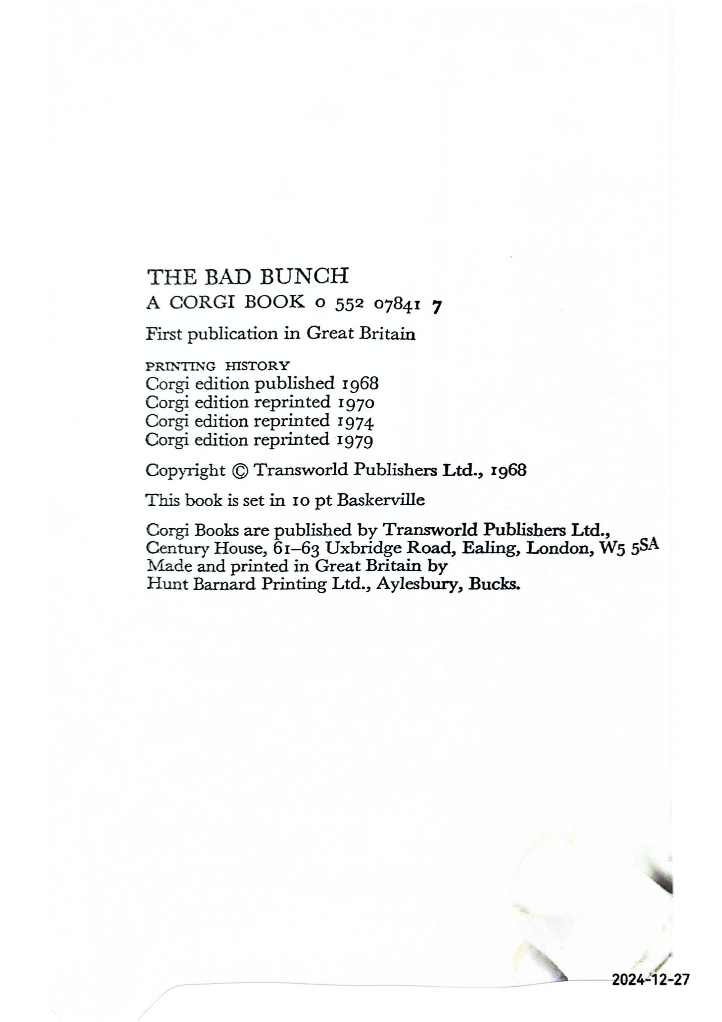 Bad Bunch Mass Market Paperback – June 15, 1987 by J. T. Edson (Author)