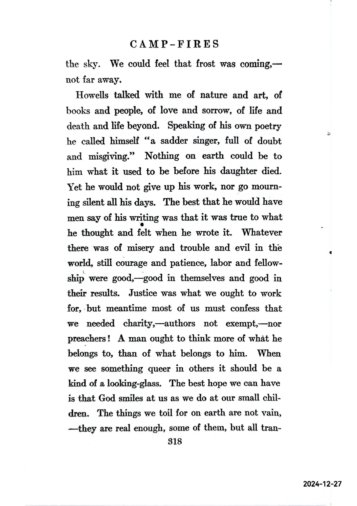 Camp-Fires and Guide-Posts Van Dyke, Henry Published by New York: Charles Scribner's Sons, 1921 Condition: Very Good Hardcover