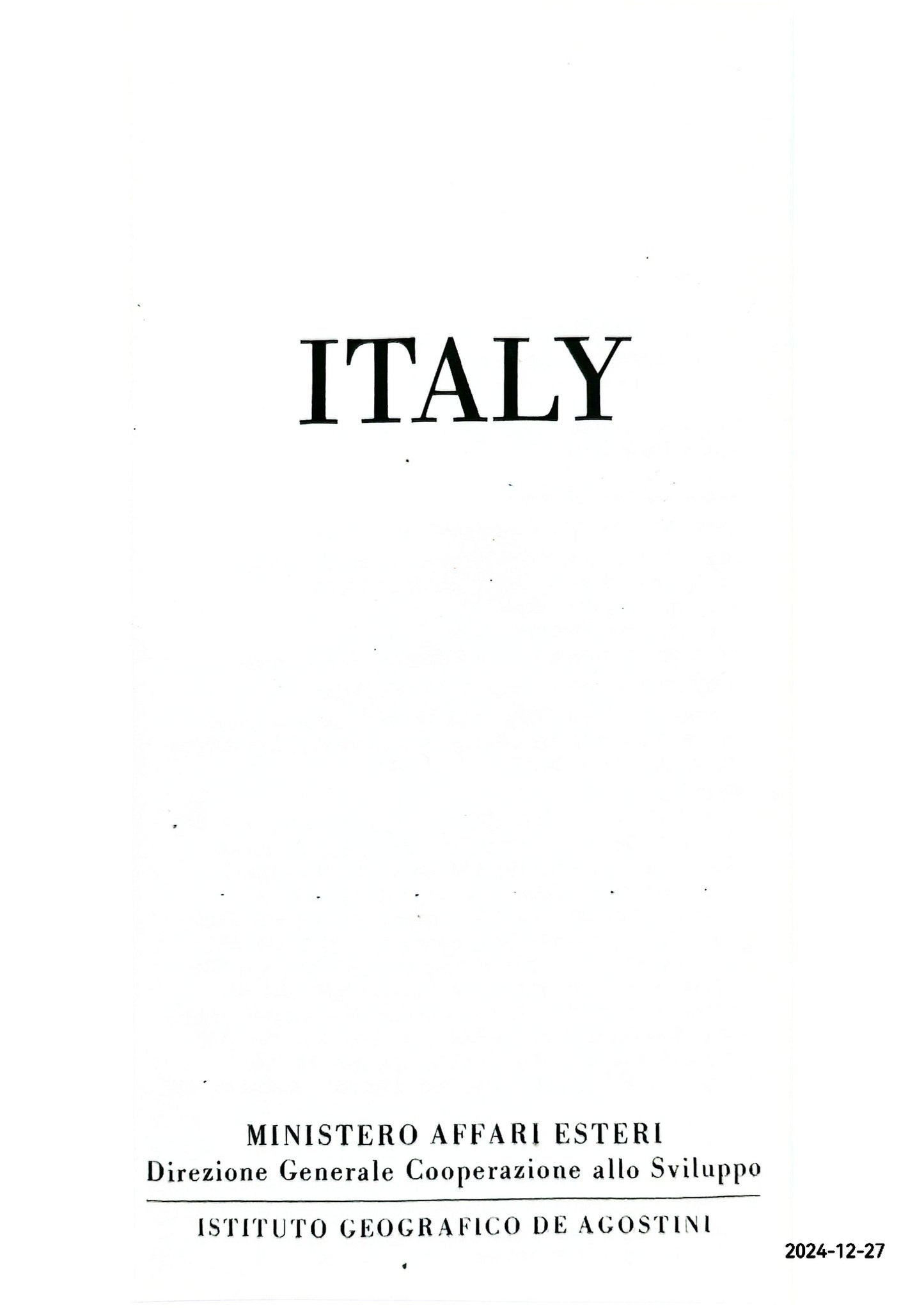 Italy - Hardcover