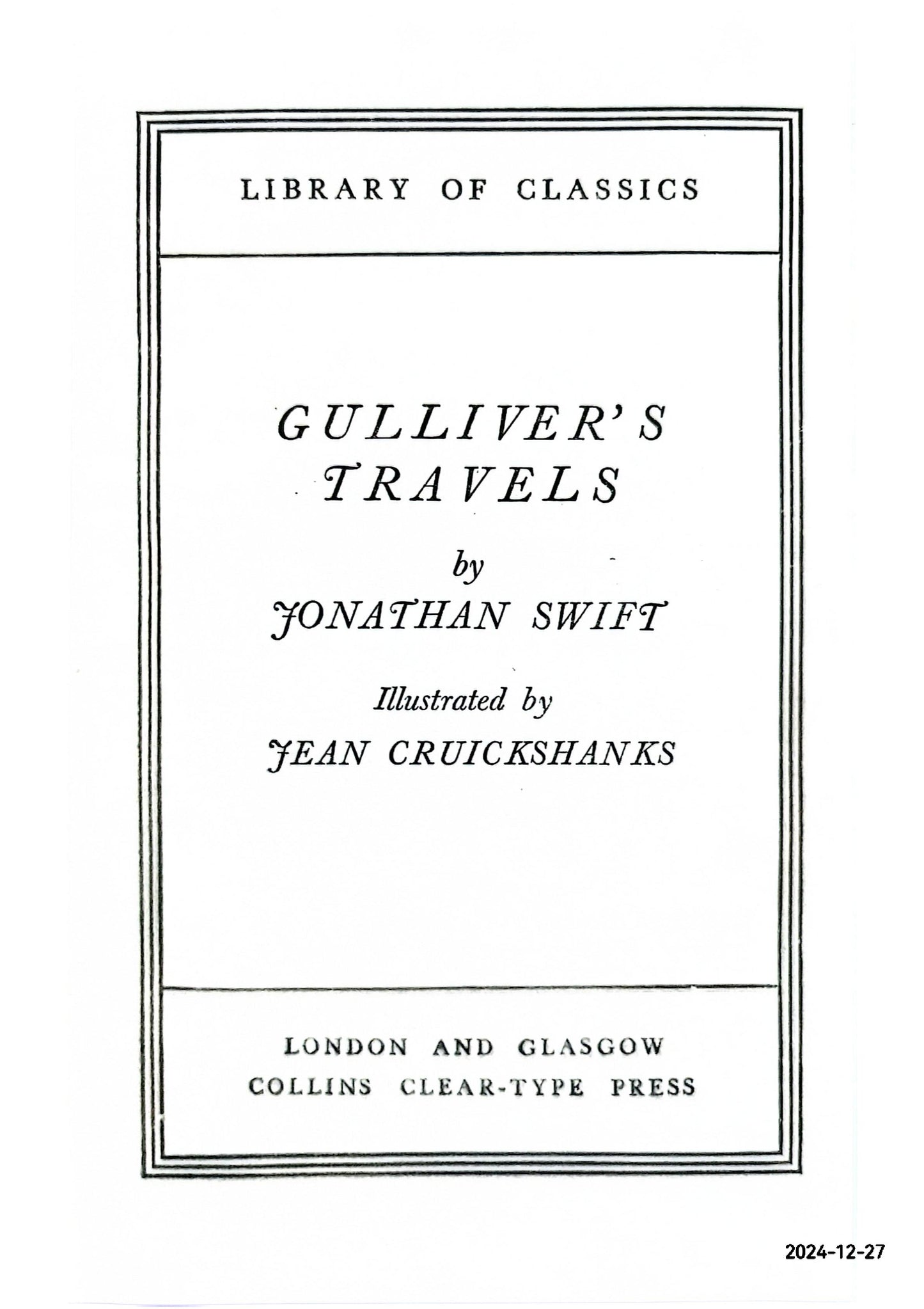 Gulliver's Travels (Flame Tree Collectable Classics) Hardcover – by Jonathan Swift (Author)