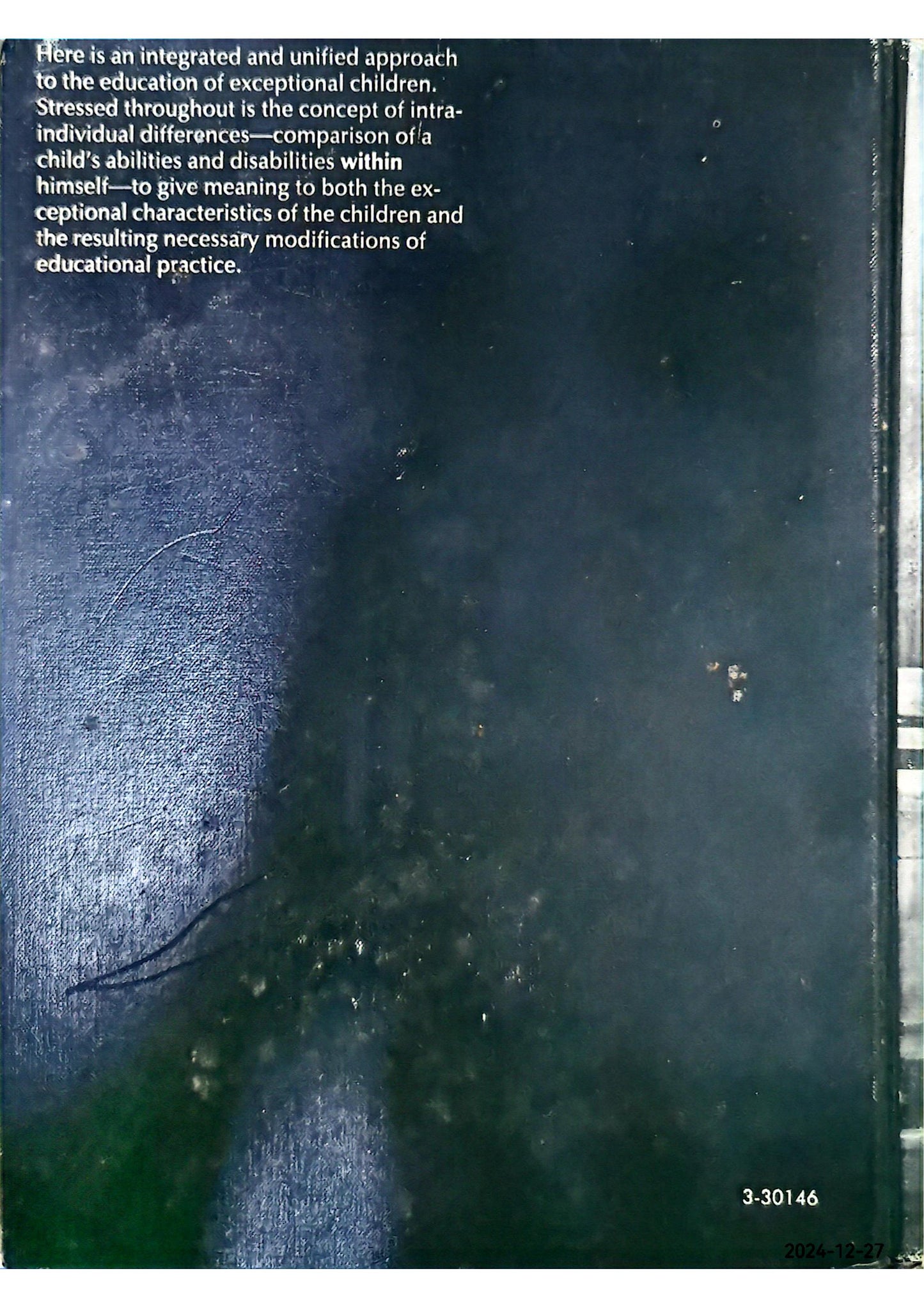 Educating Exceptional Children 2nd edition by Kirk, Samuel A. published by Houghton Mifflin Harcourt (HMH) Hardcover by Samuel A. Kirk (Author)