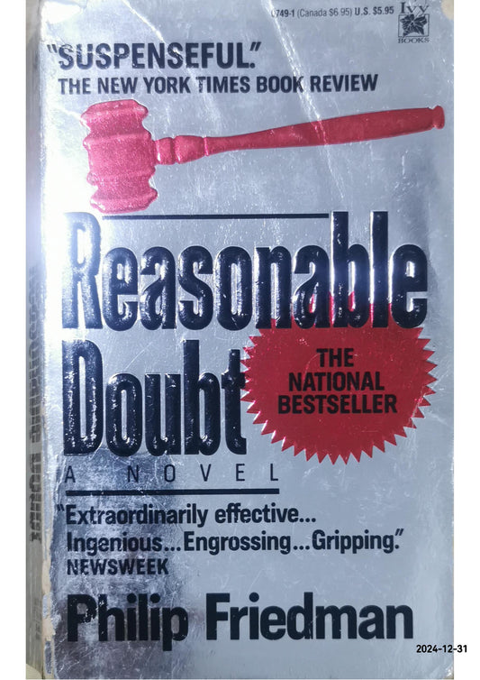 Reasonable Doubt Mass Market Paperback – September 30, 1990 by Philip Friedman (Author)